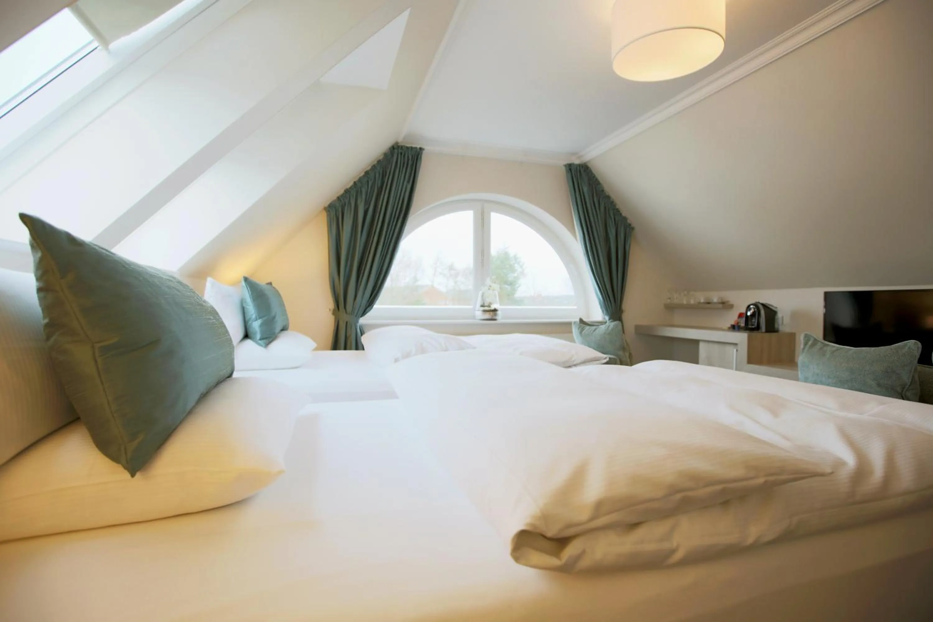 Decorative detail, Bed in Boutiquehotel Myn Utspann