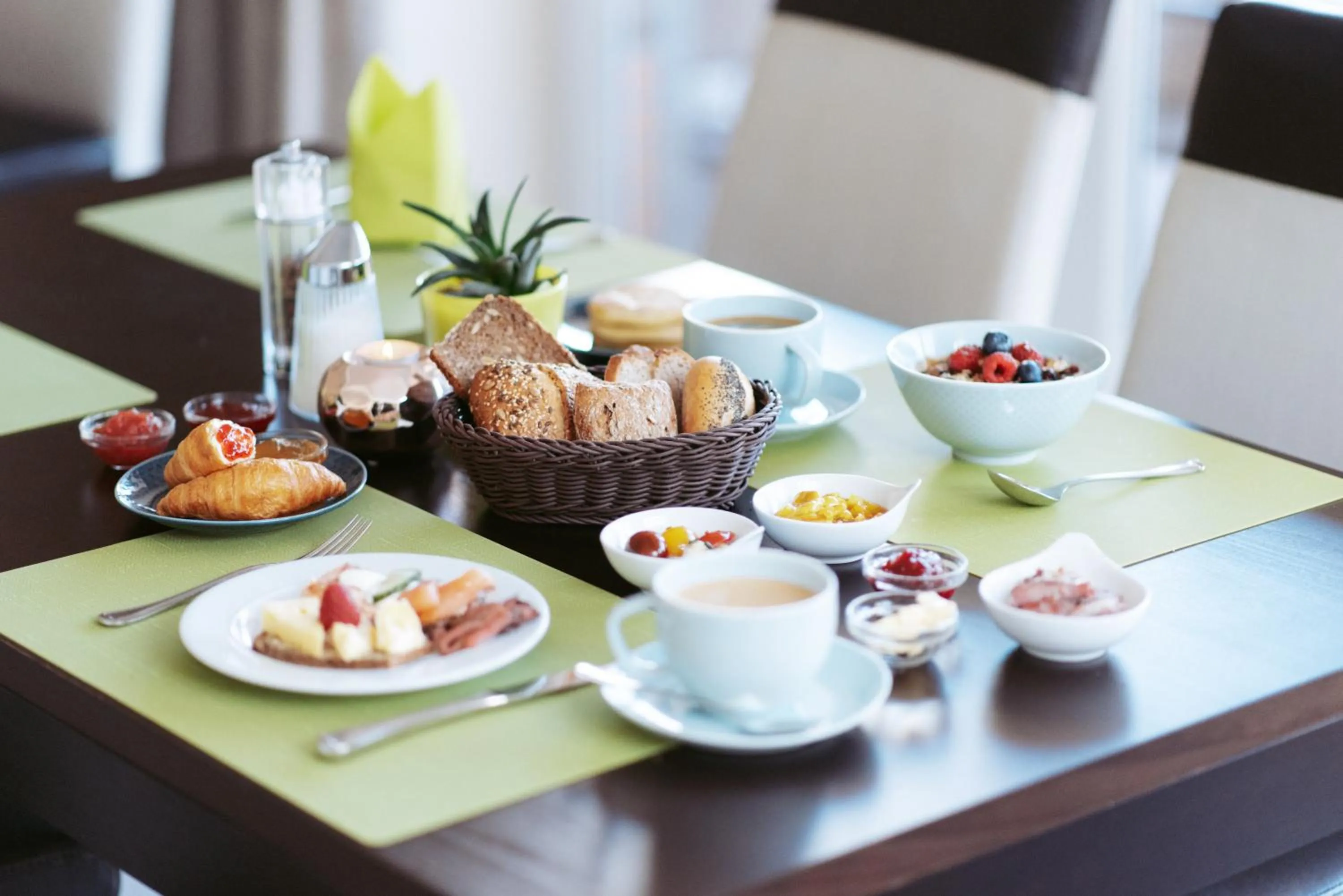 Buffet breakfast in Boutiquehotel Myn Utspann