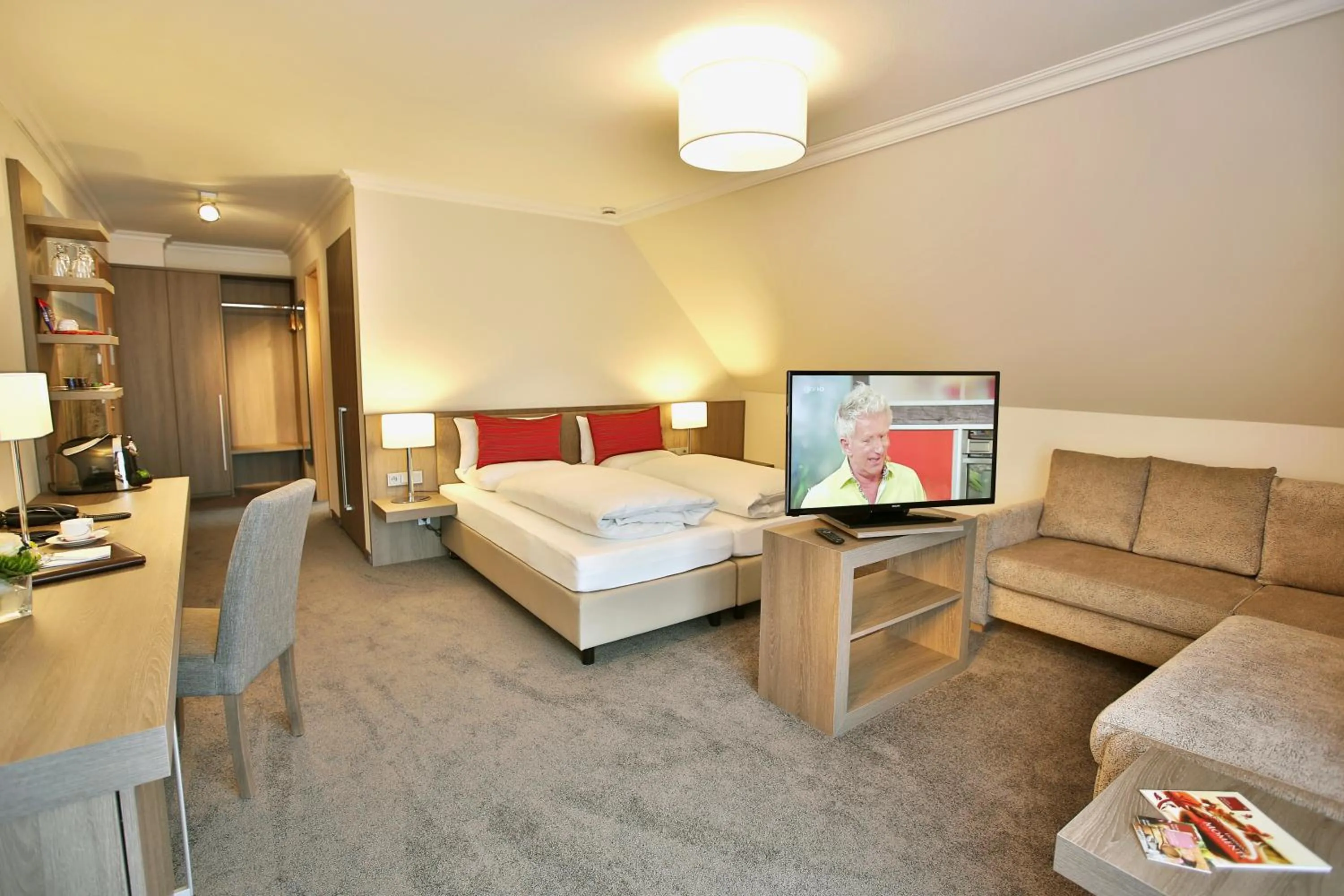 Bed in Boutiquehotel Myn Utspann