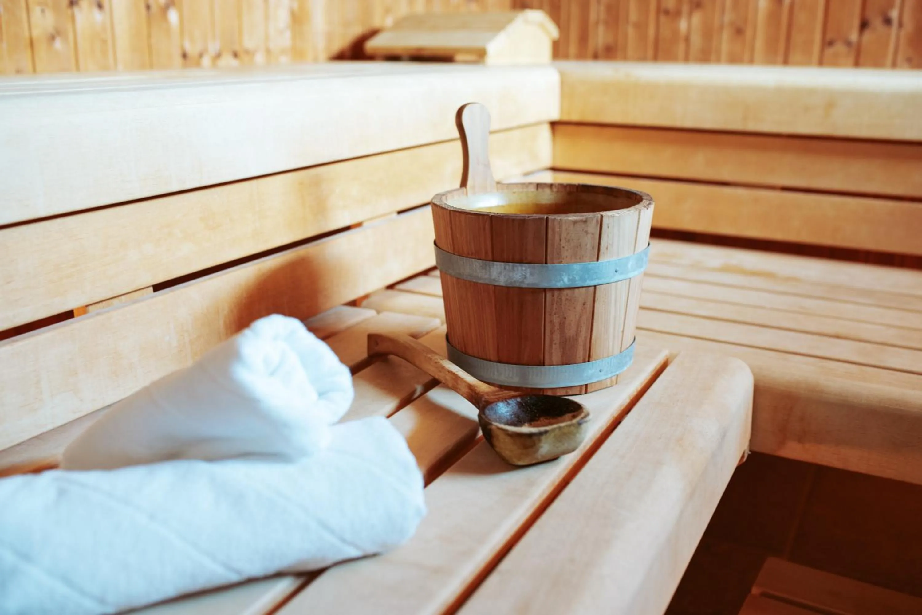 Sauna in Boutiquehotel Myn Utspann