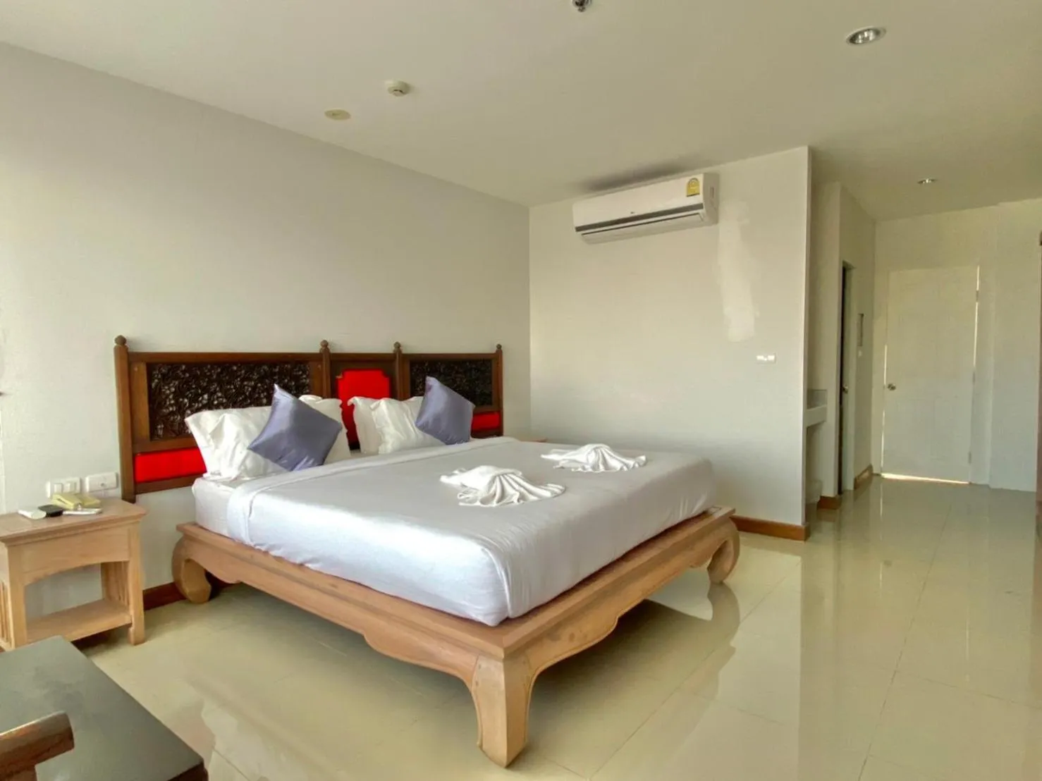 Bed in At Ruam Chok Hotel