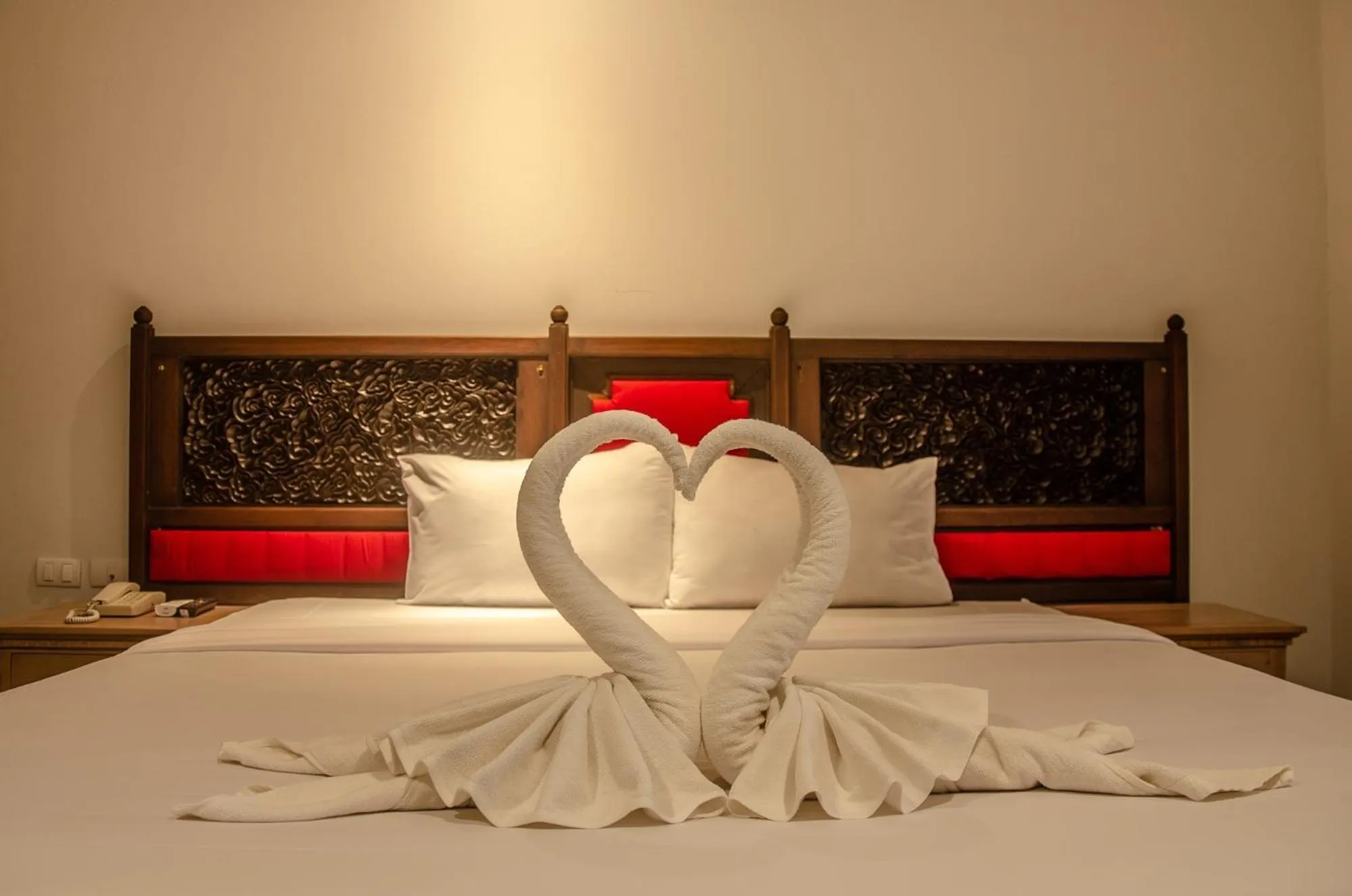 Bed in At Ruam Chok Hotel