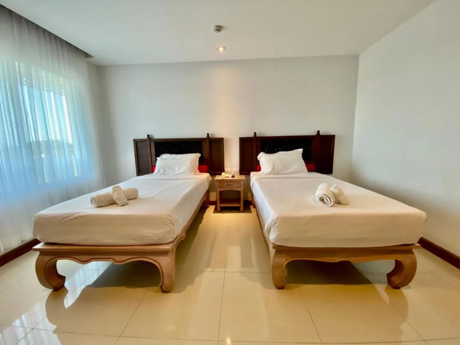 Bed in At Ruam Chok Hotel