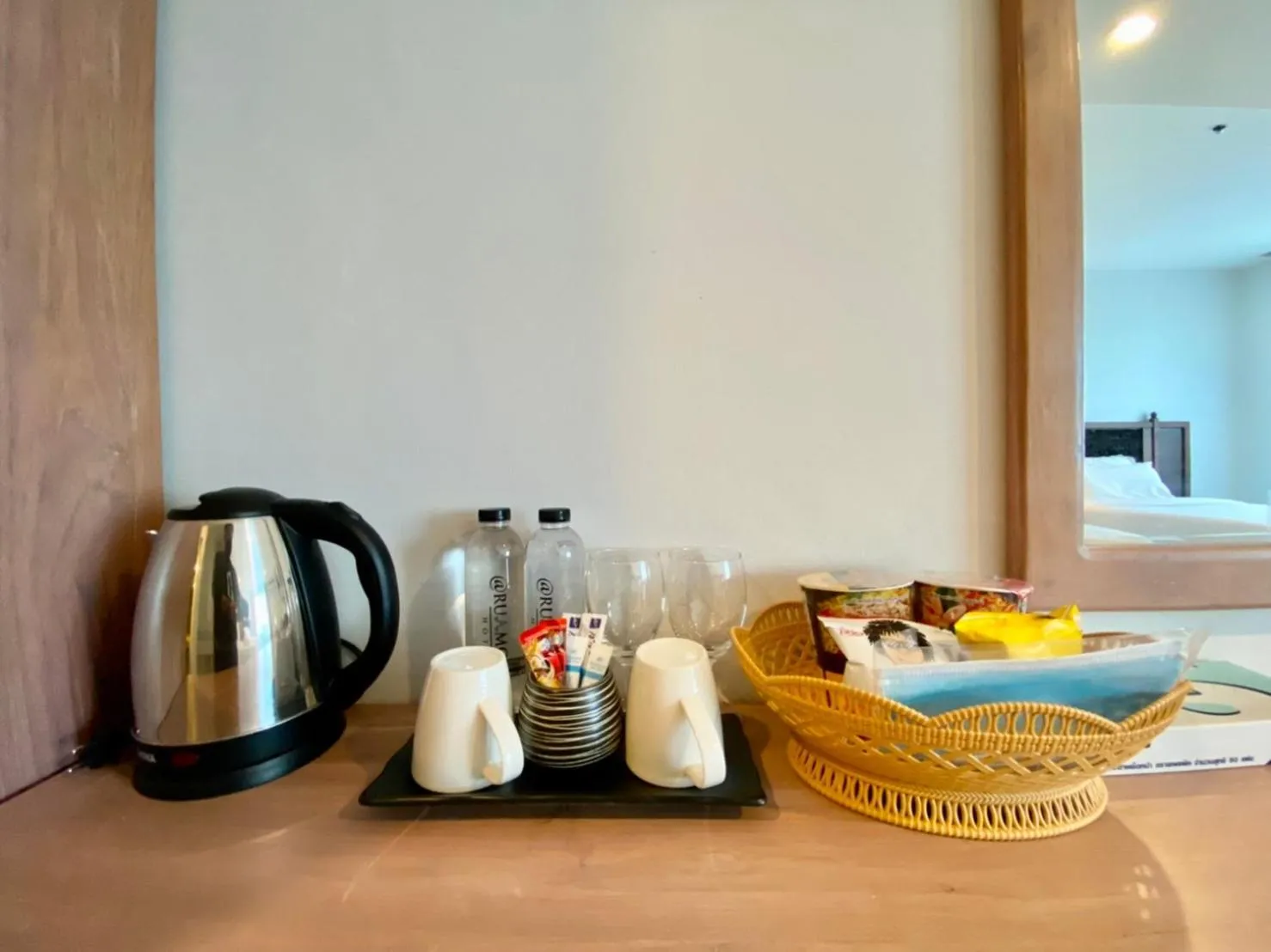 Bed in At Ruam Chok Hotel