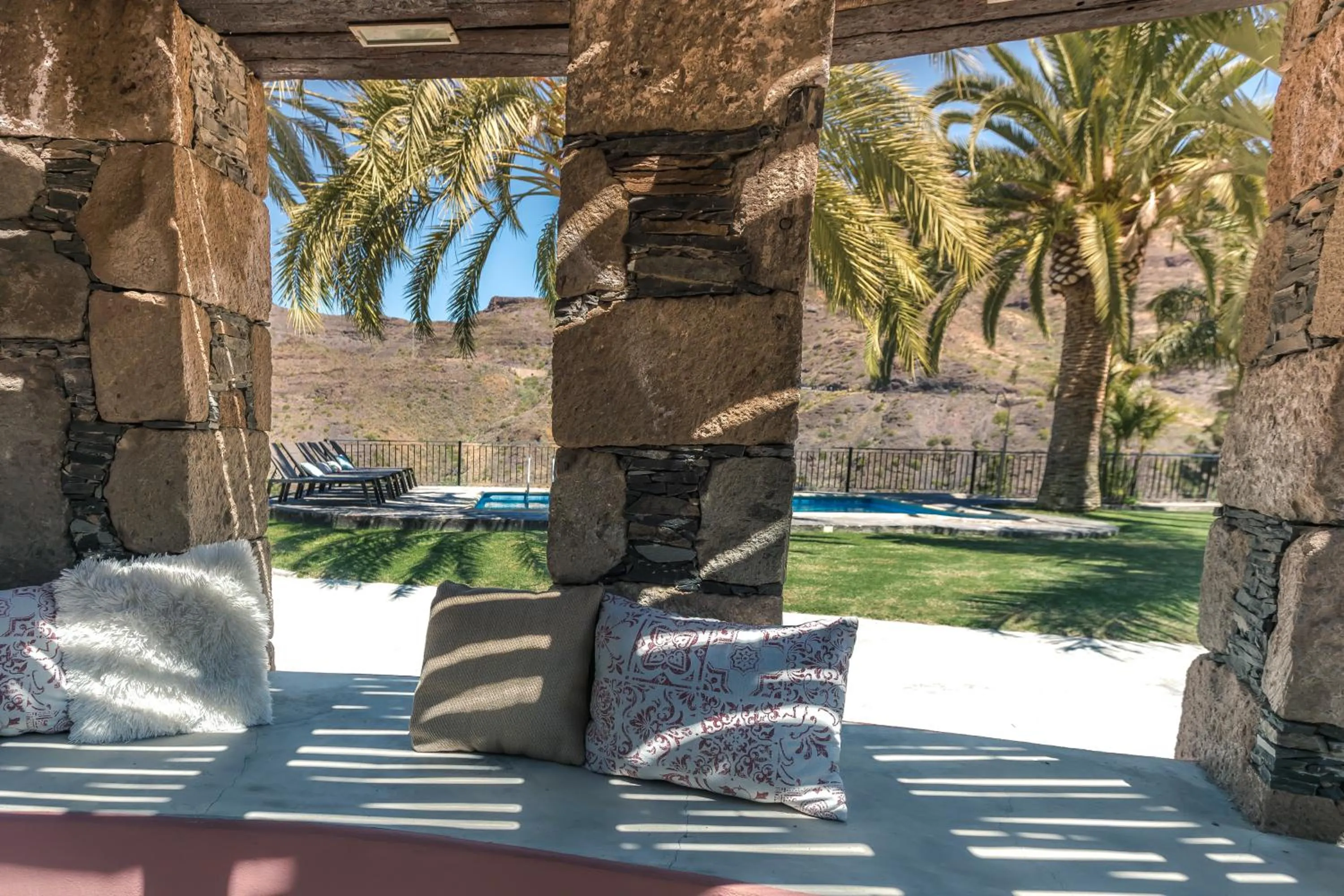 Patio in Finca Horno de la Teja