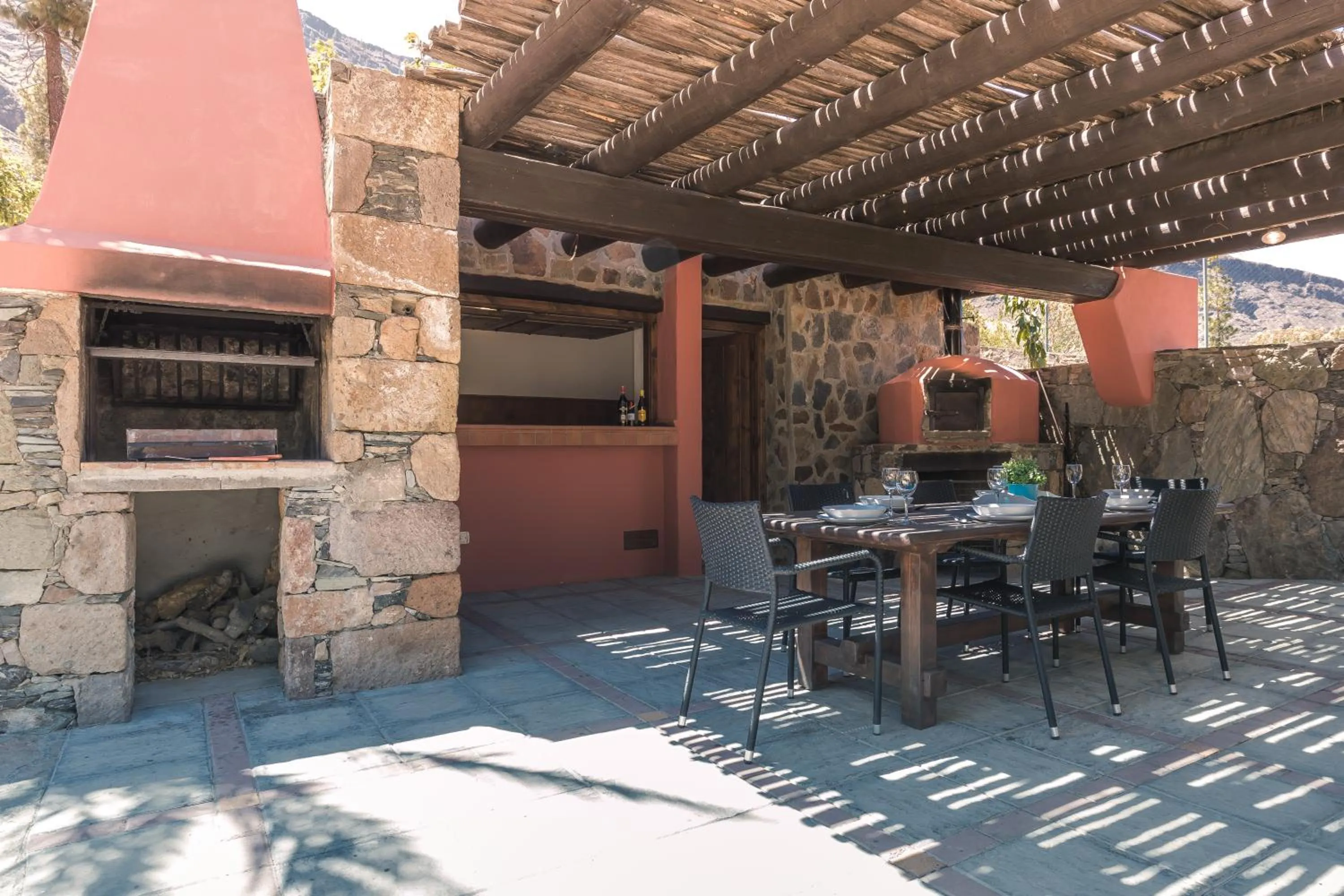 Patio in Finca Horno de la Teja