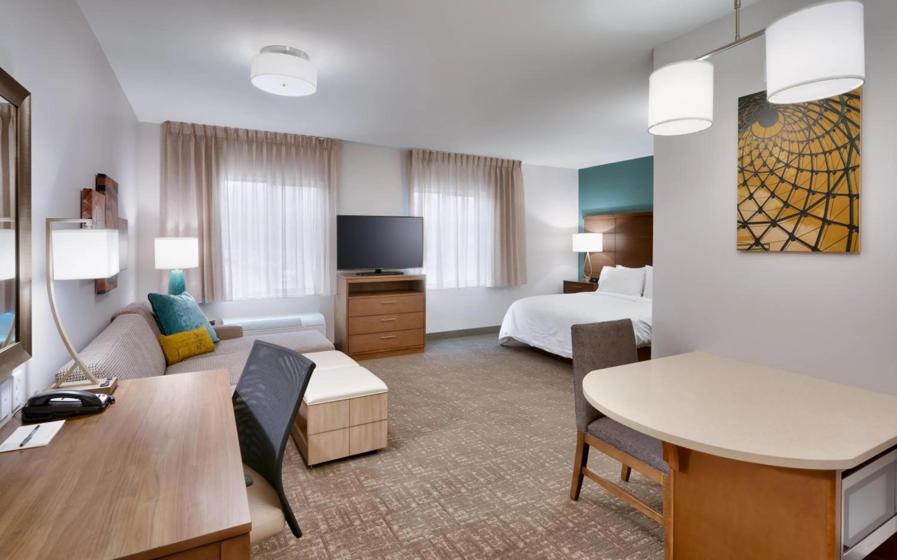 Bedroom, Bed in Staybridge Suites - Lehi - Traverse Ridge Center by IHG