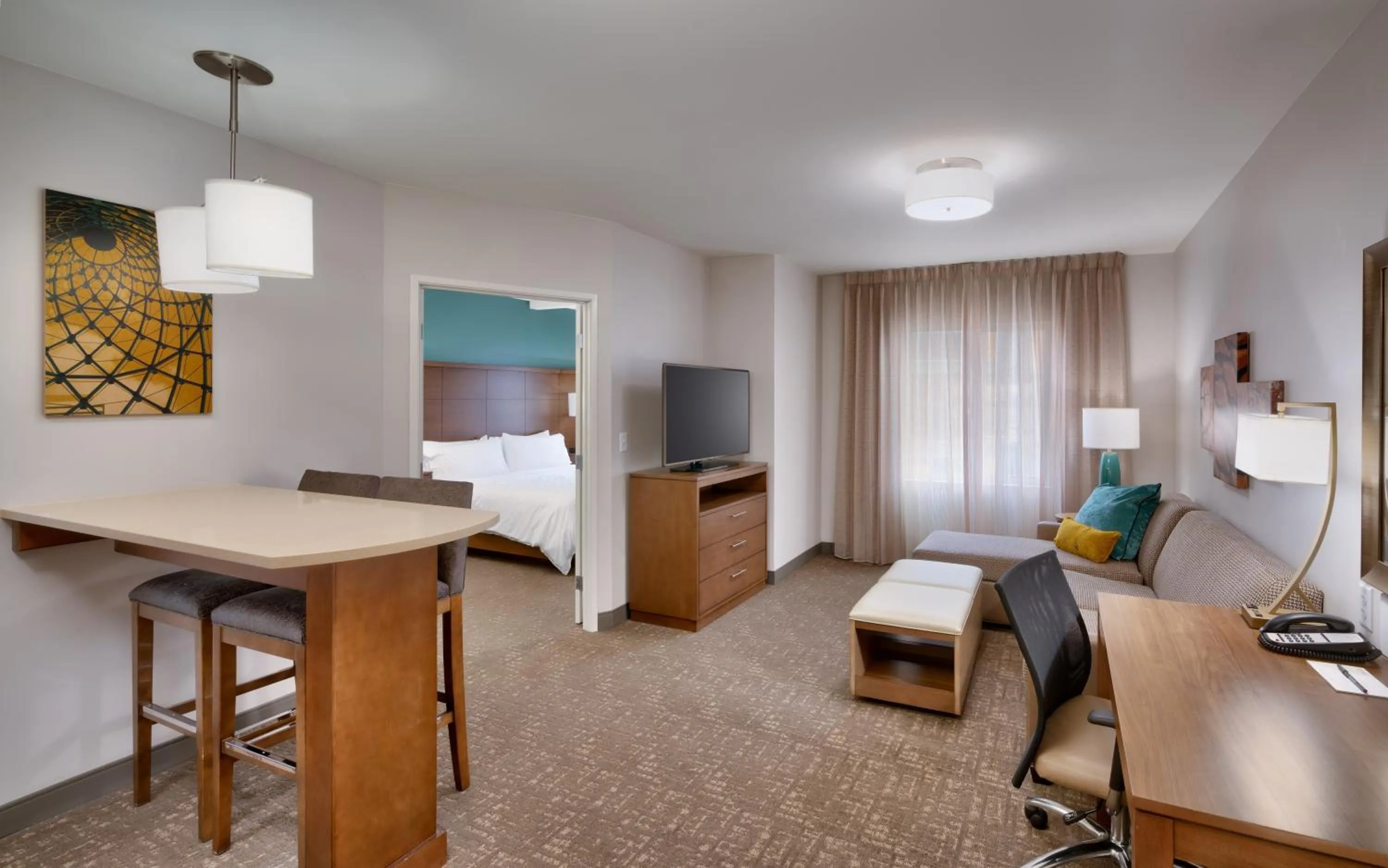 Photo of the whole room, Bed in Staybridge Suites - Lehi - Traverse Ridge Center by IHG