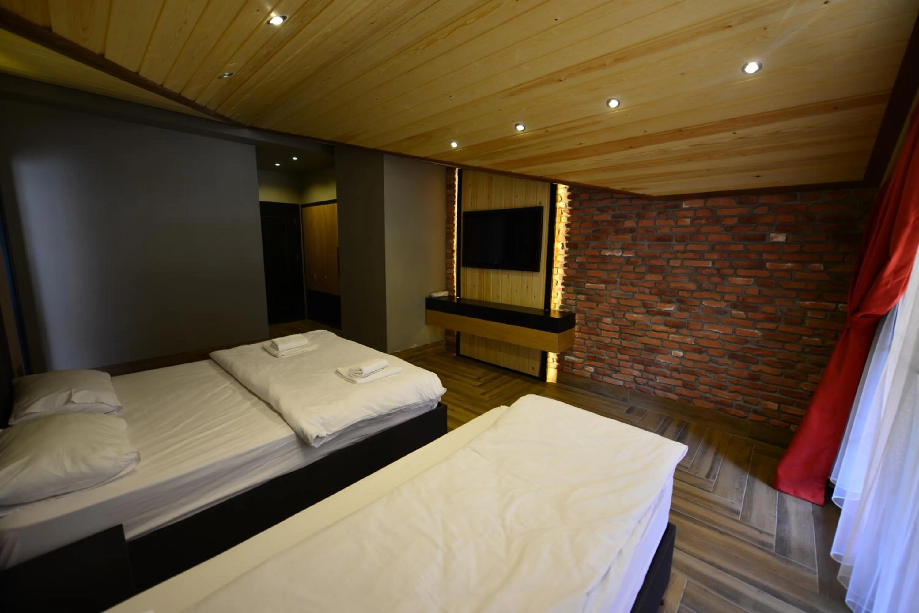 Bed in Inanlar Deluxe Hotel & Bungalow