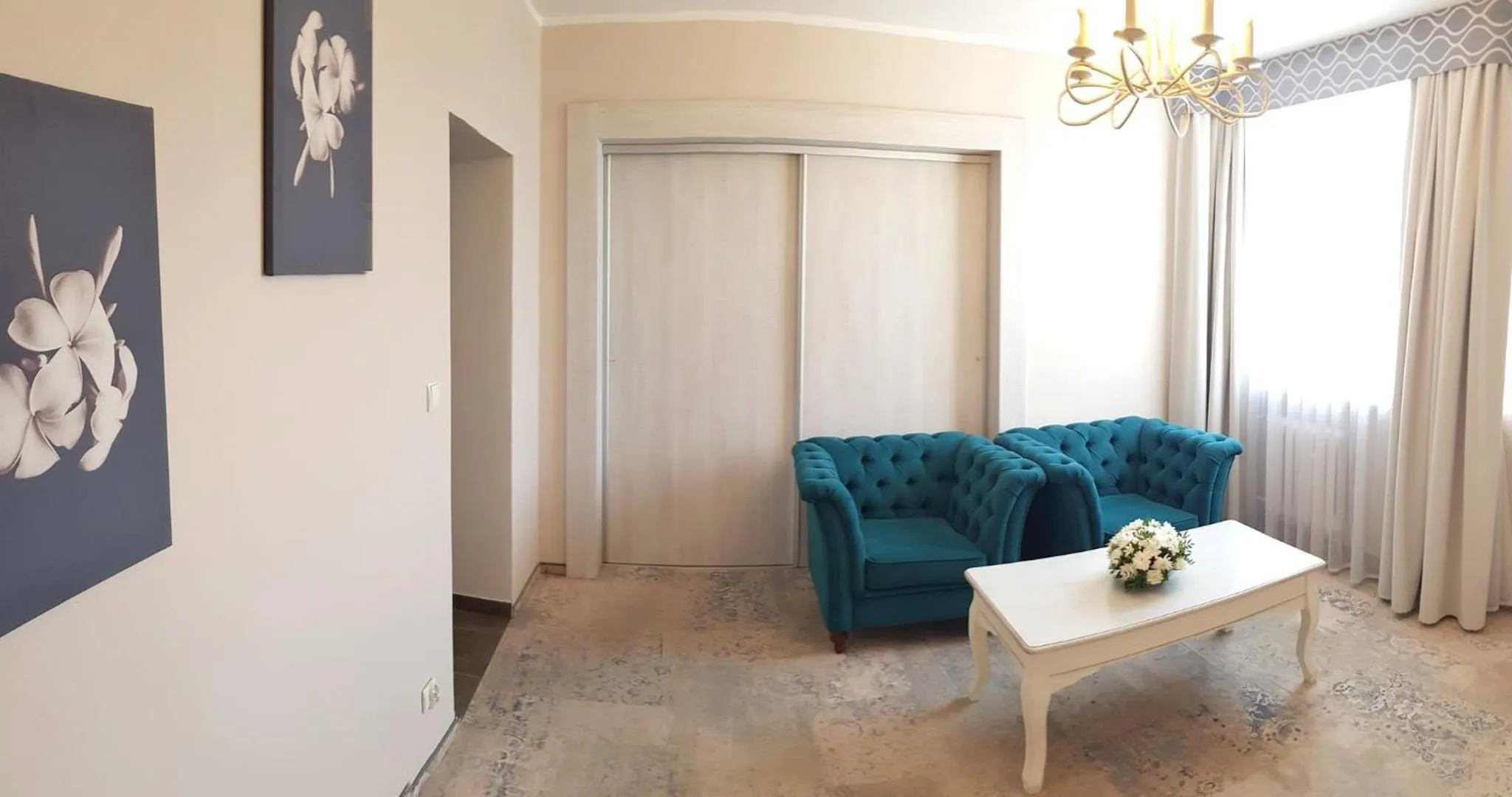 Living room in Confero