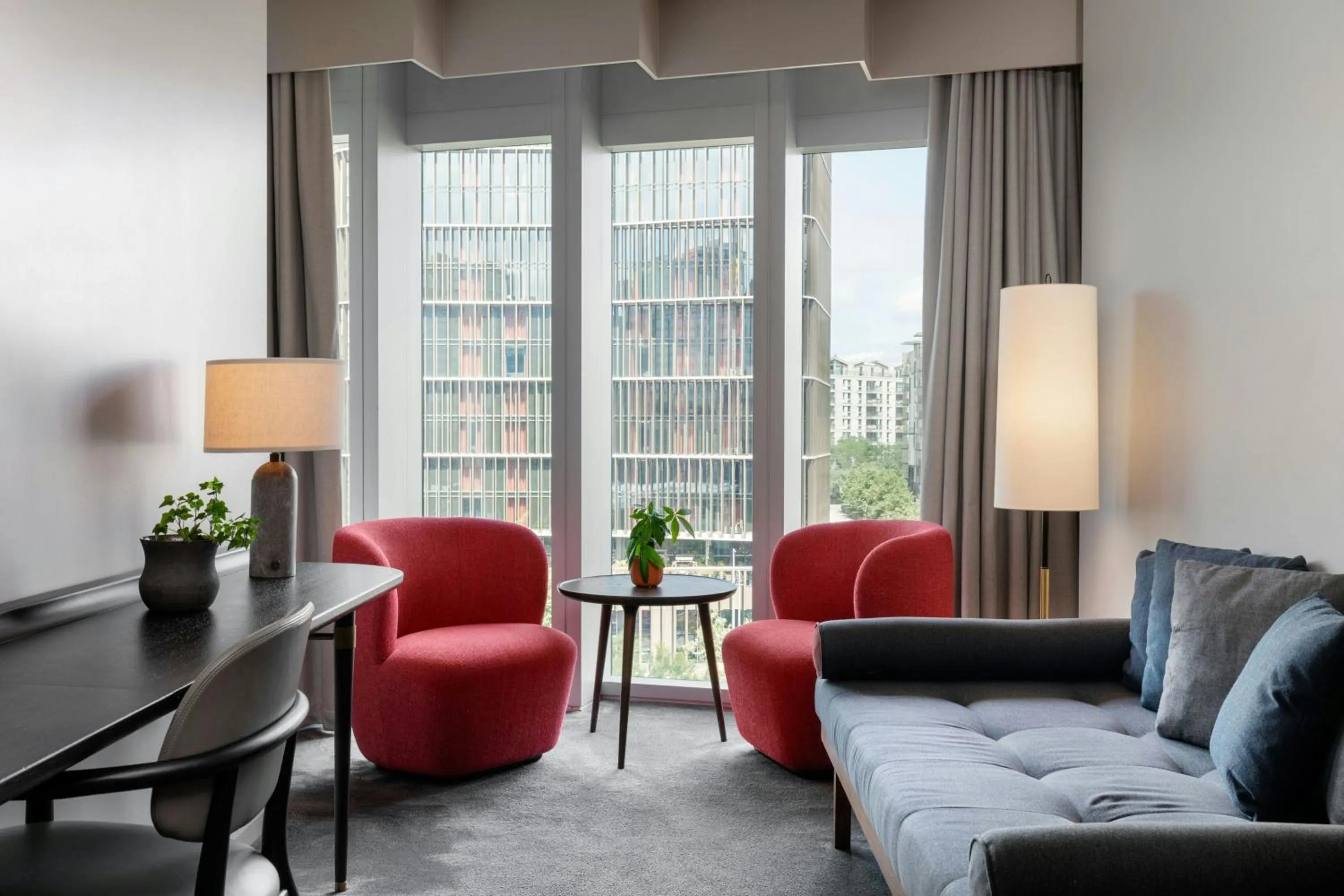 Living room in The Stratford, Autograph Collection