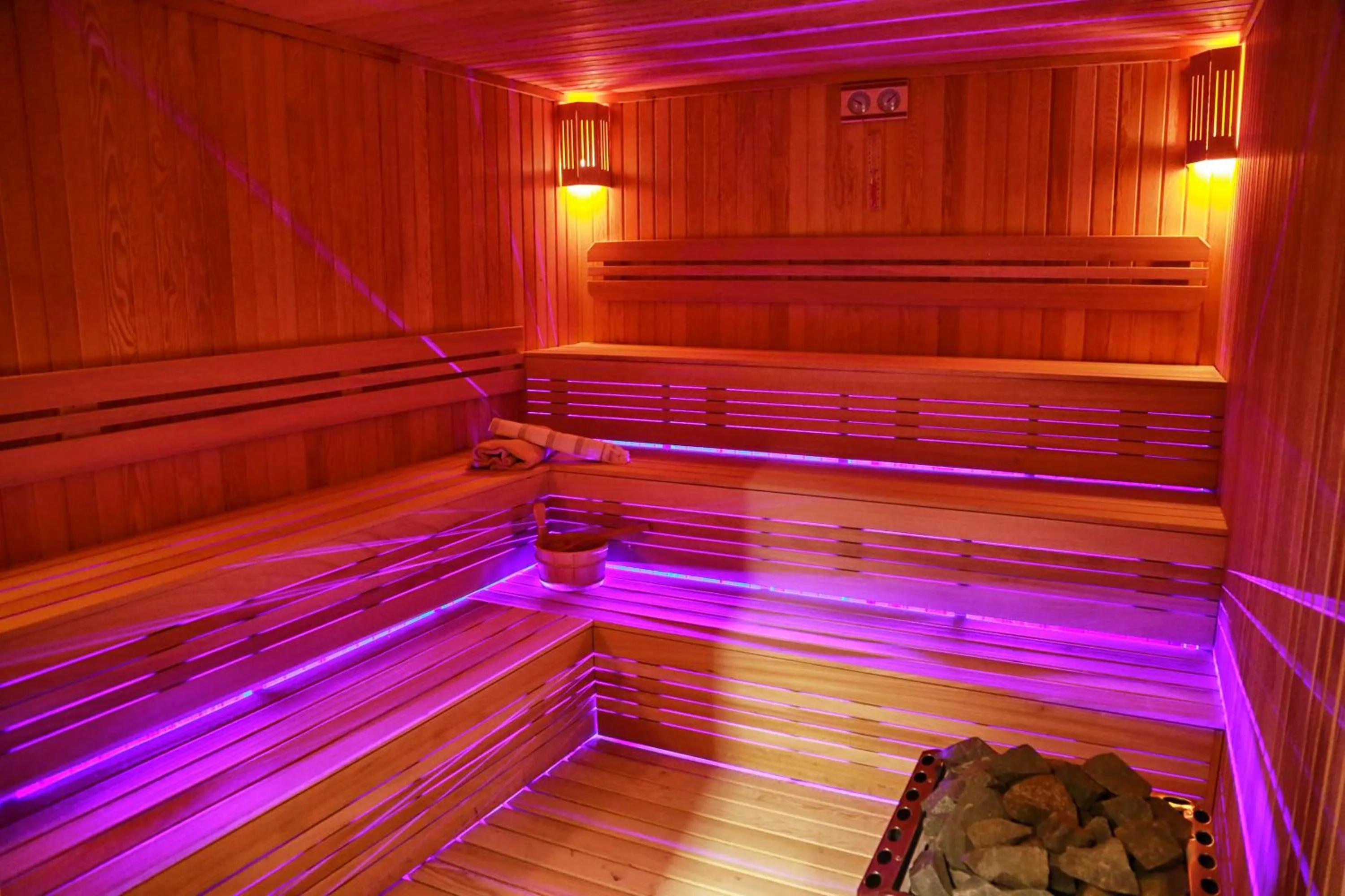 Sauna in Tuzla Garden Hotel & Spa