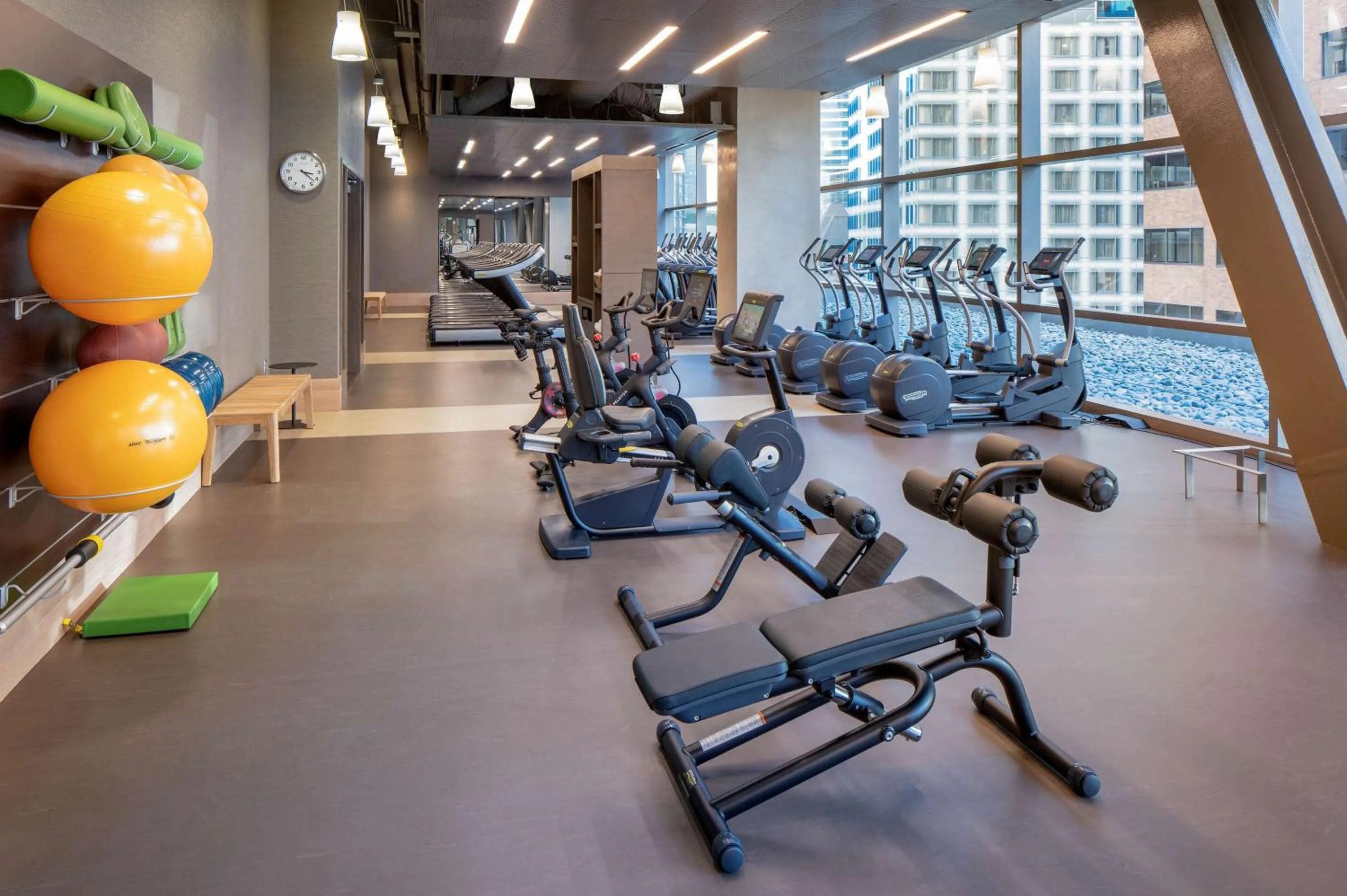 Fitness centre/facilities in Hyatt Regency Seattle