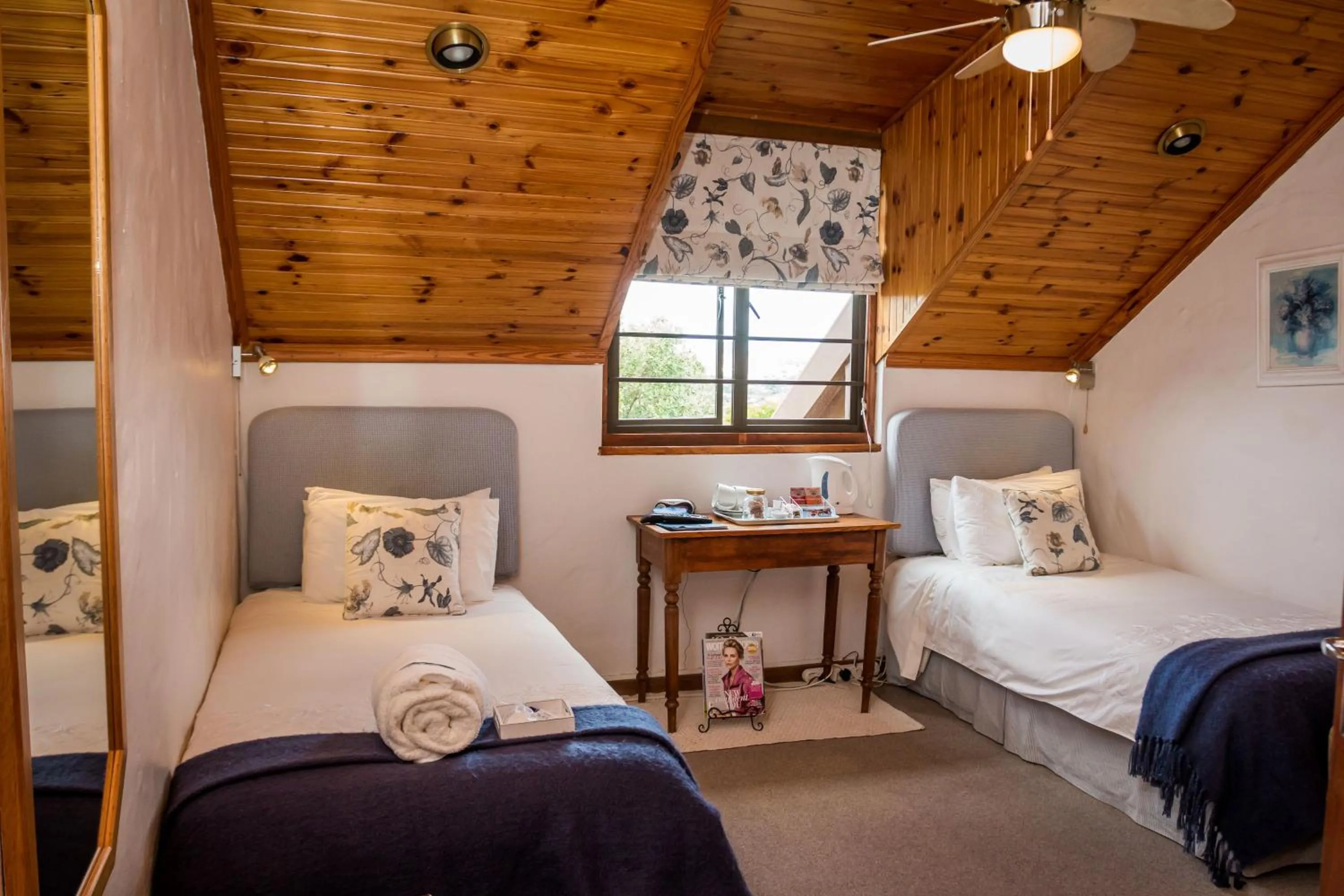 Bed in Jenny's Guest House