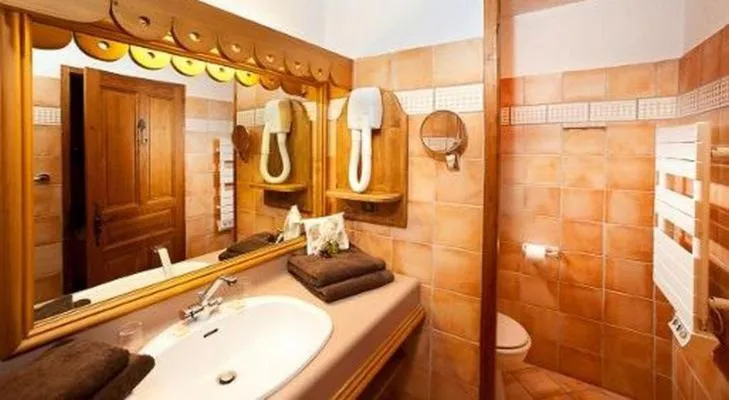 Bathroom in Residence Hôtelière La Renardiere