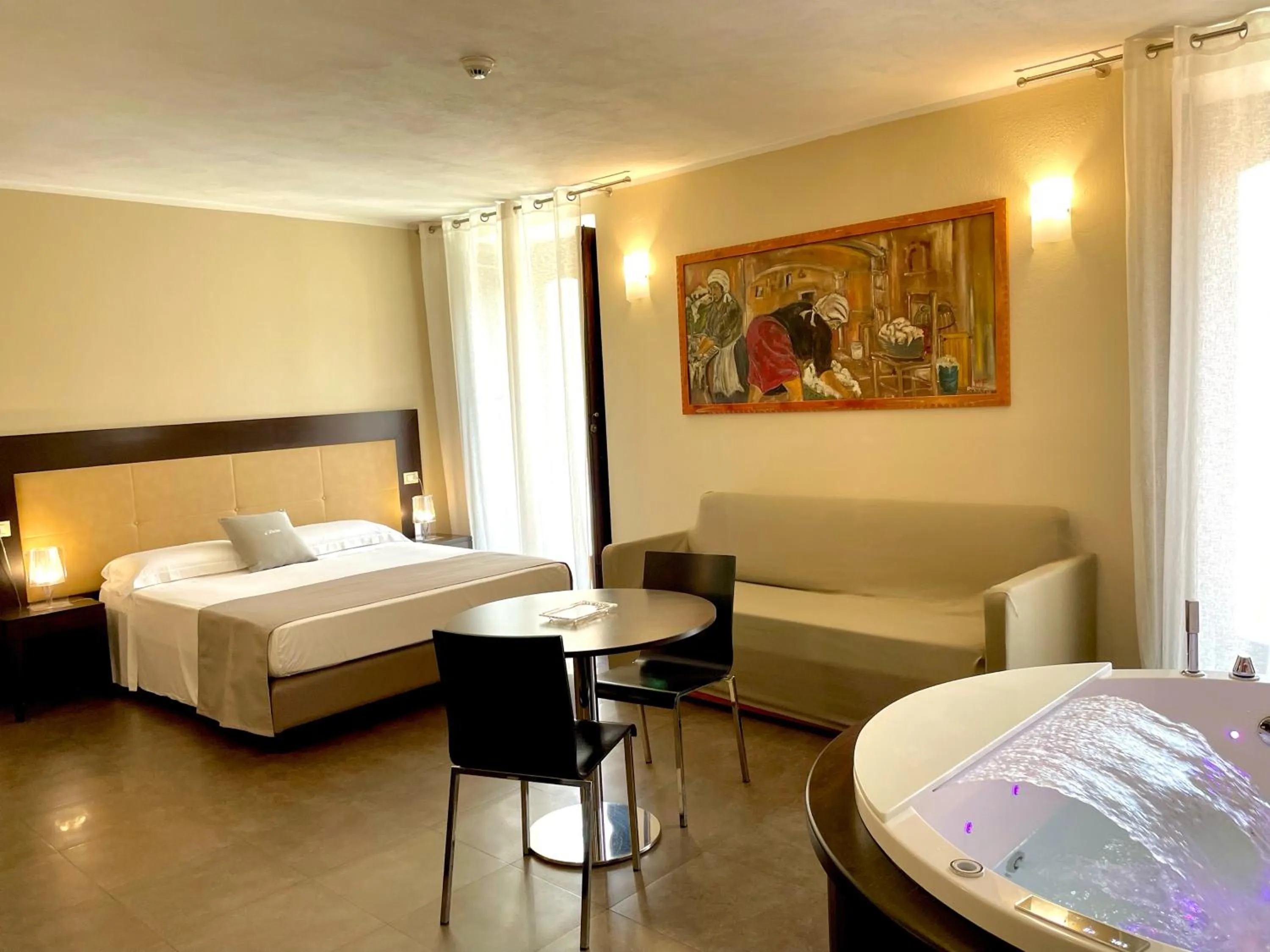 Hot Tub, Bed in Residenza il Barone