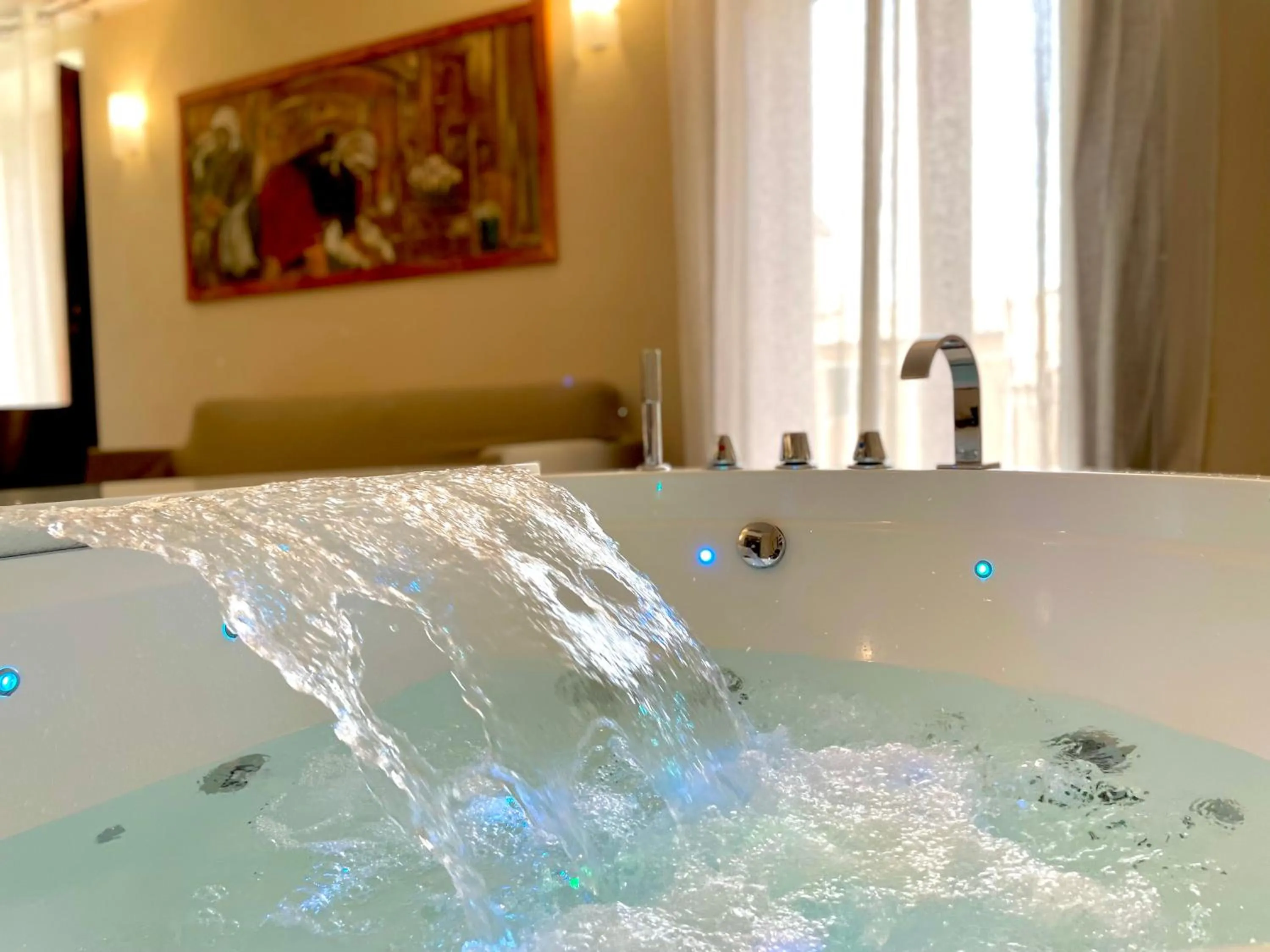 Hot Tub in Residenza il Barone