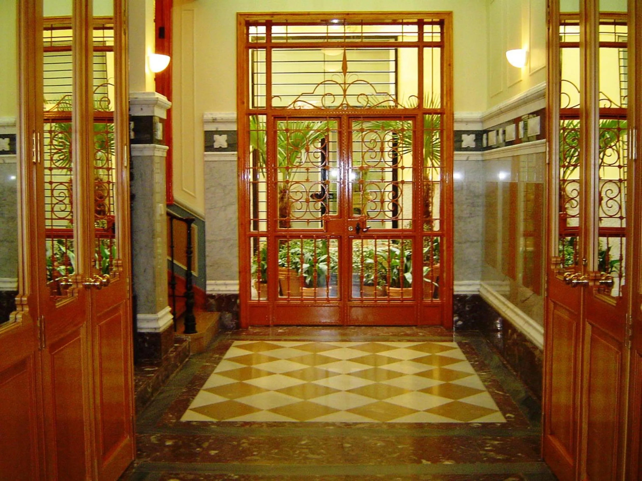 Lobby or reception in Hostal La Fontana