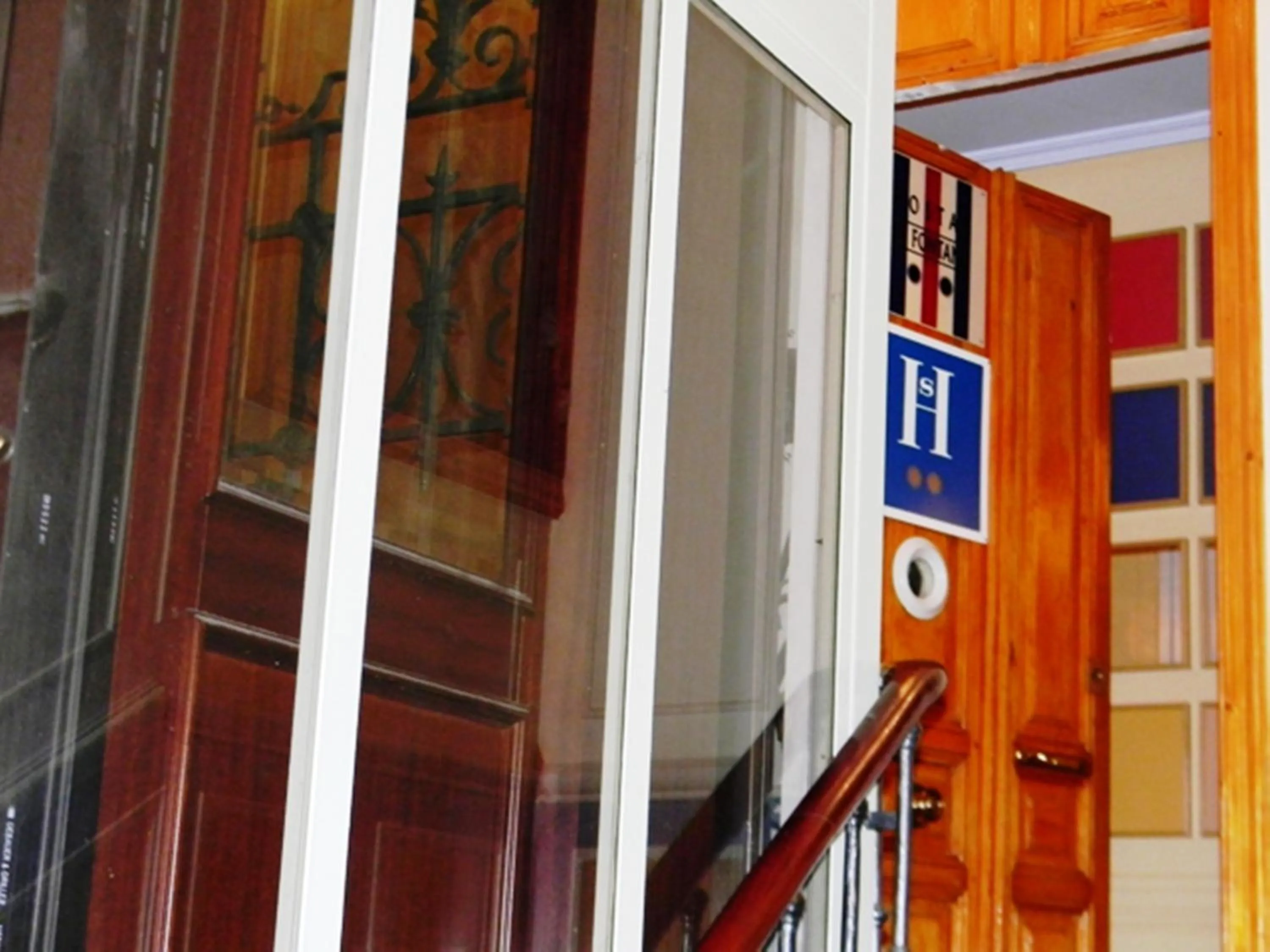 Lobby or reception in Hostal La Fontana