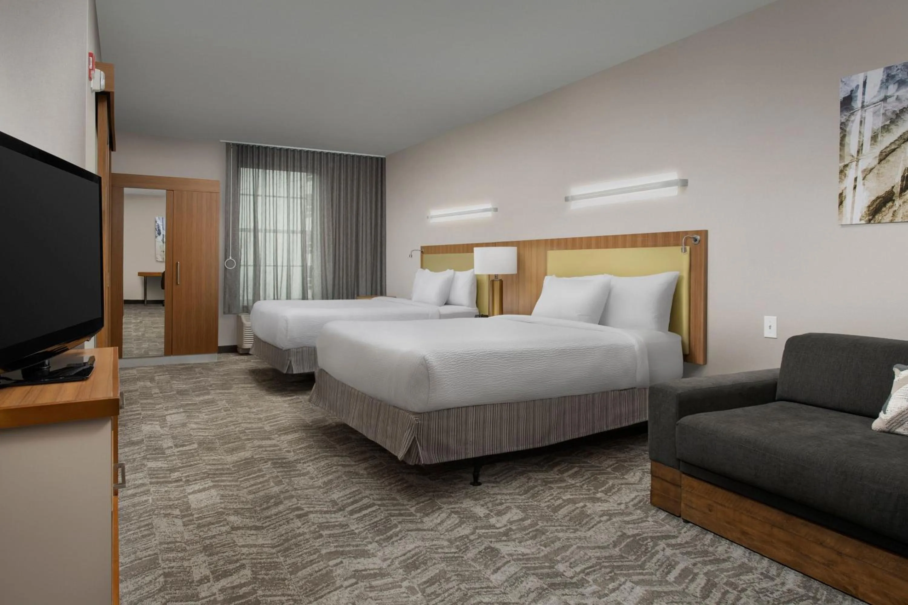 Photo of the whole room, Bed in SpringHill Suites by Marriott Huntsville West/Research Park