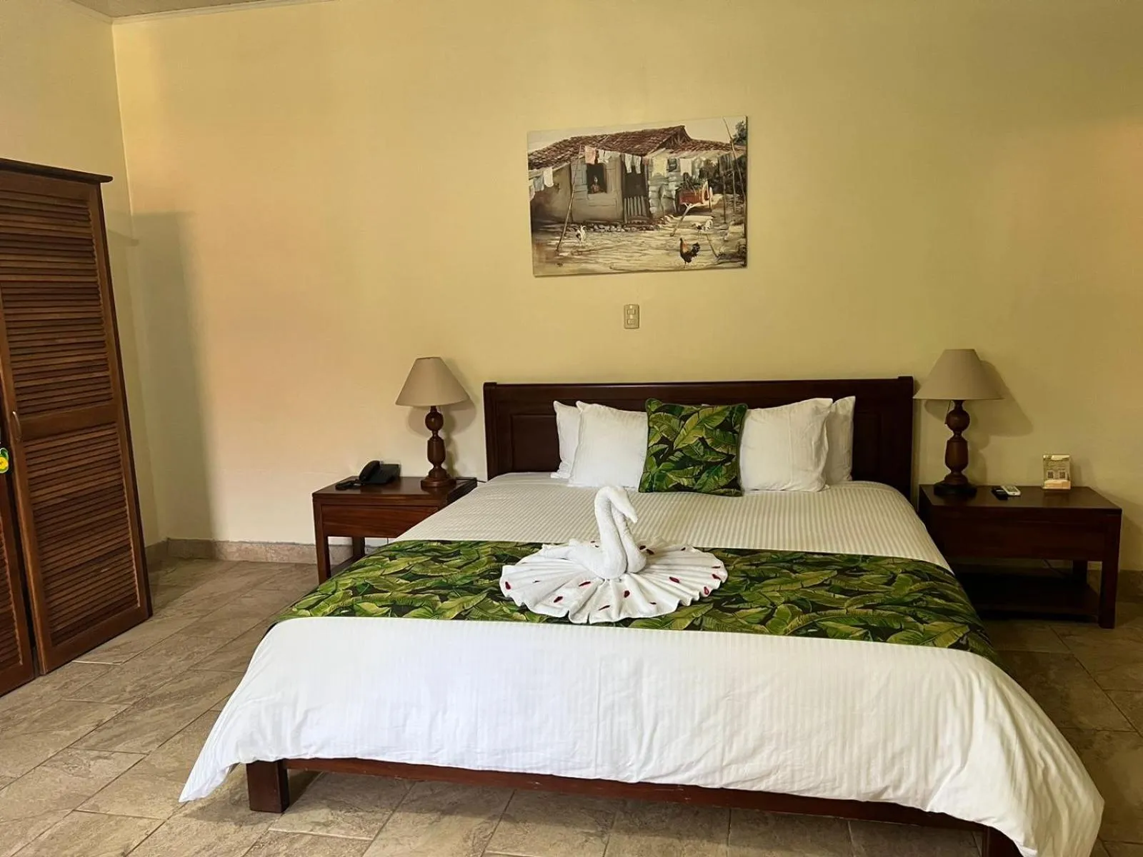 Bed in La Foresta Nature Resort