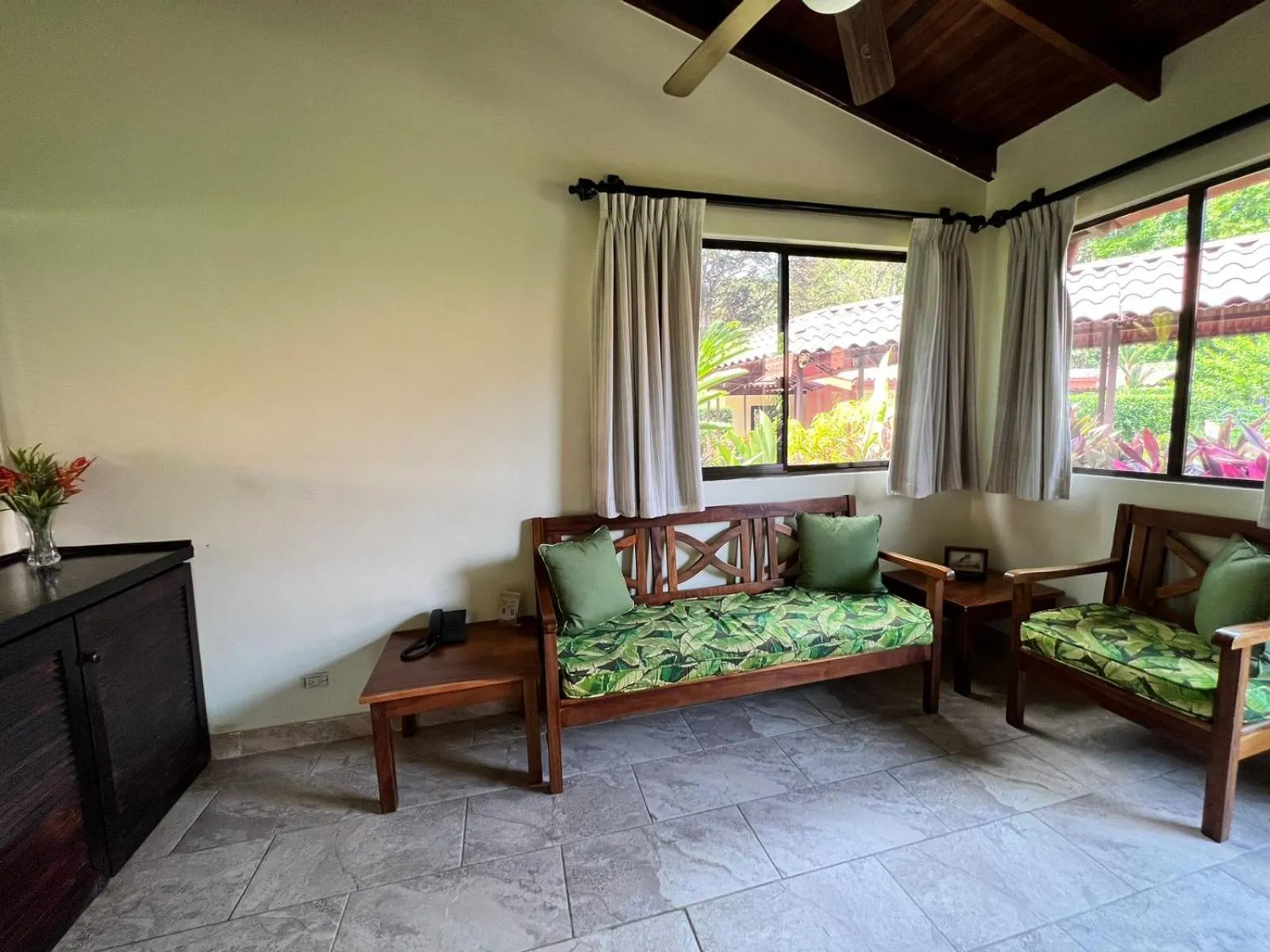 Living room in La Foresta Nature Resort
