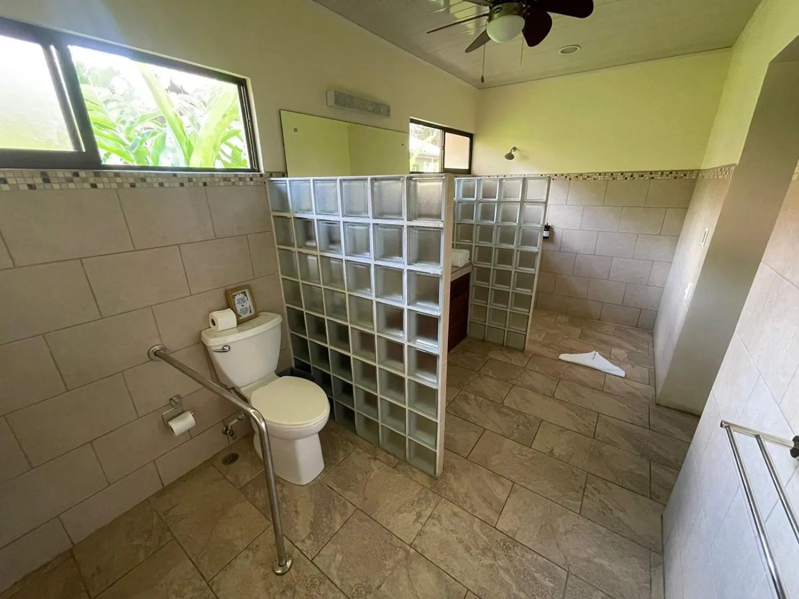 Shower in La Foresta Nature Resort