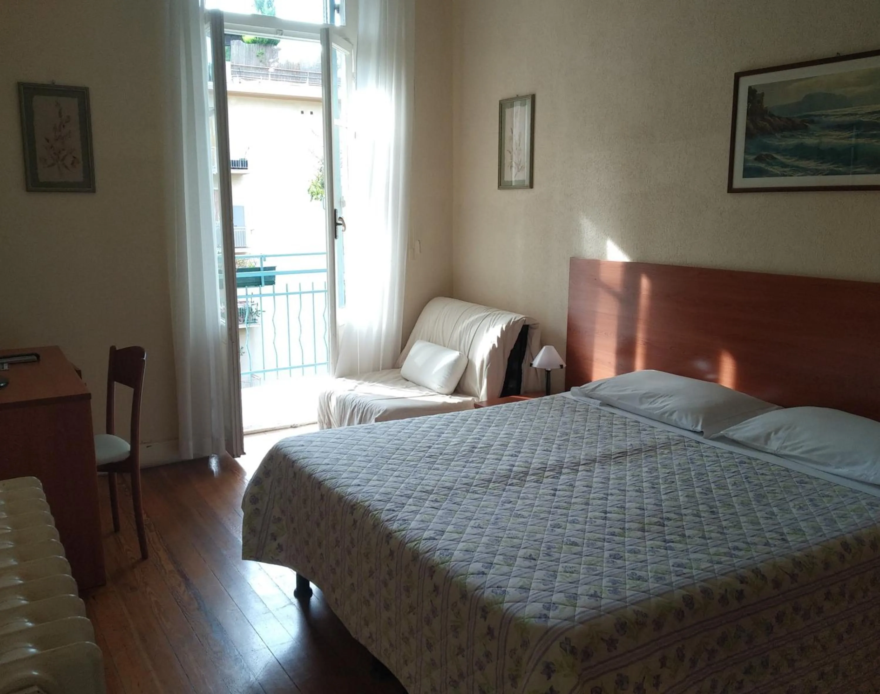 Bed in Hotel Lucciola