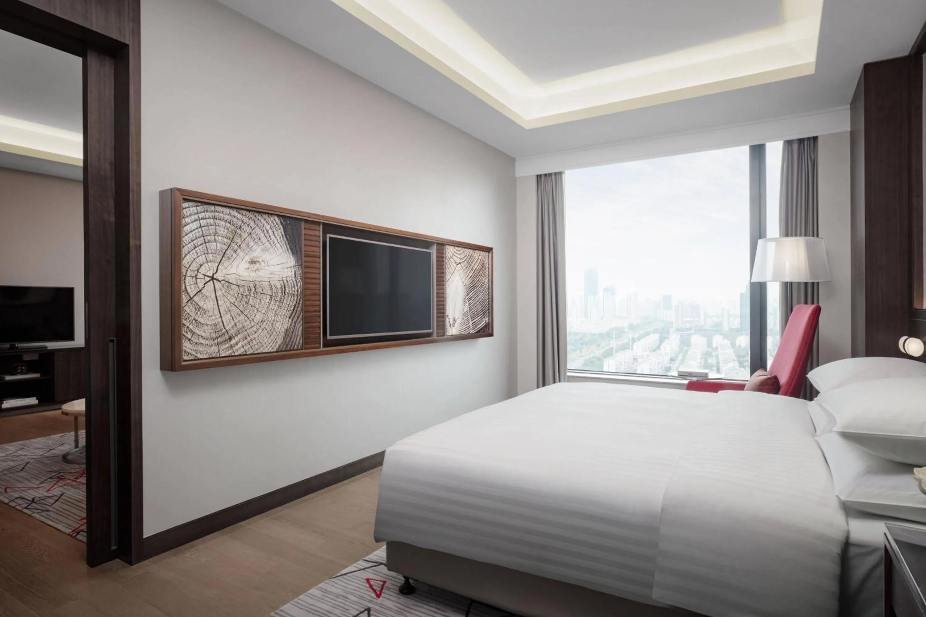 Bedroom, Bed in Courtyard by Marriott Suzhou Mudu