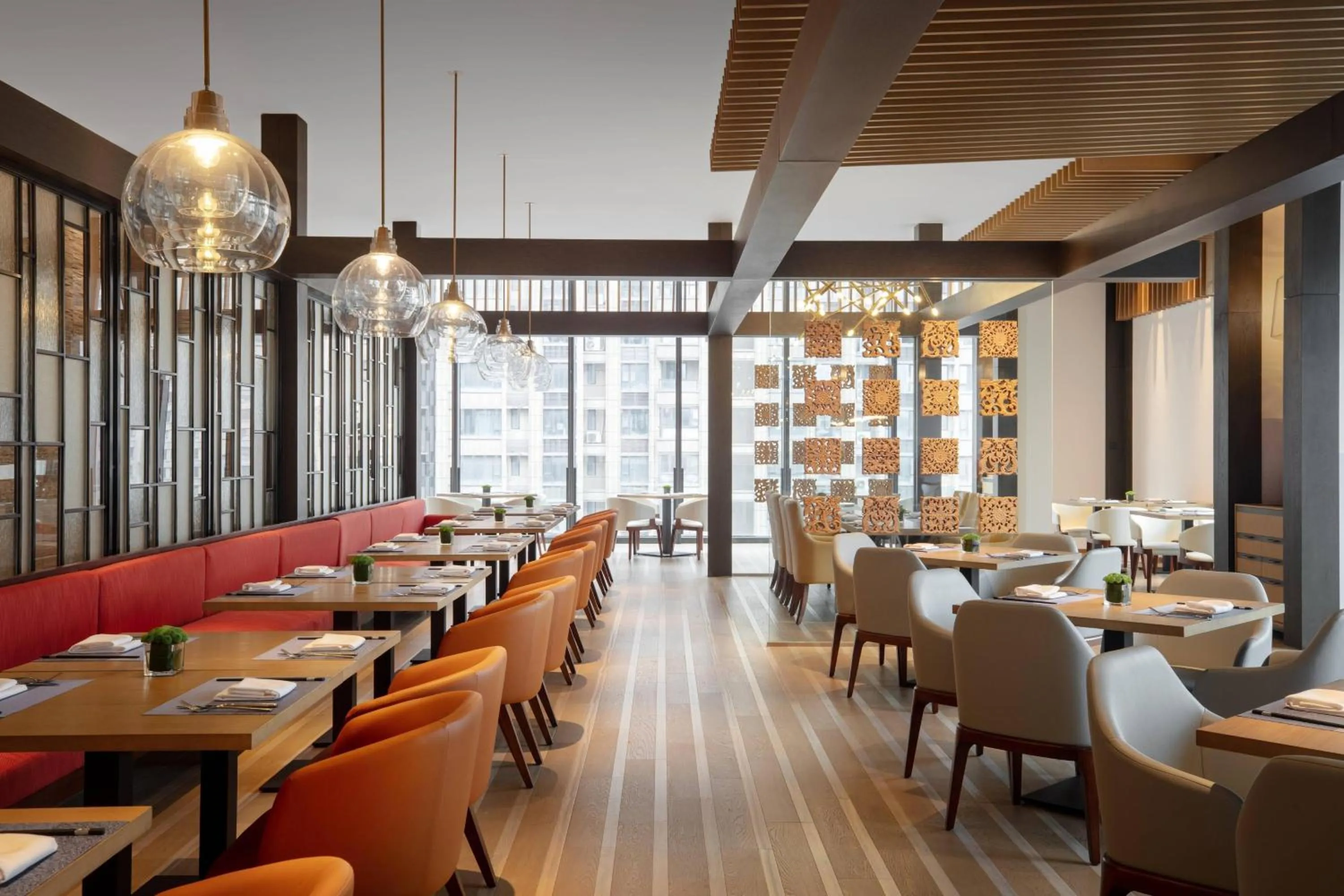 Restaurant/places to eat in Courtyard by Marriott Suzhou Mudu