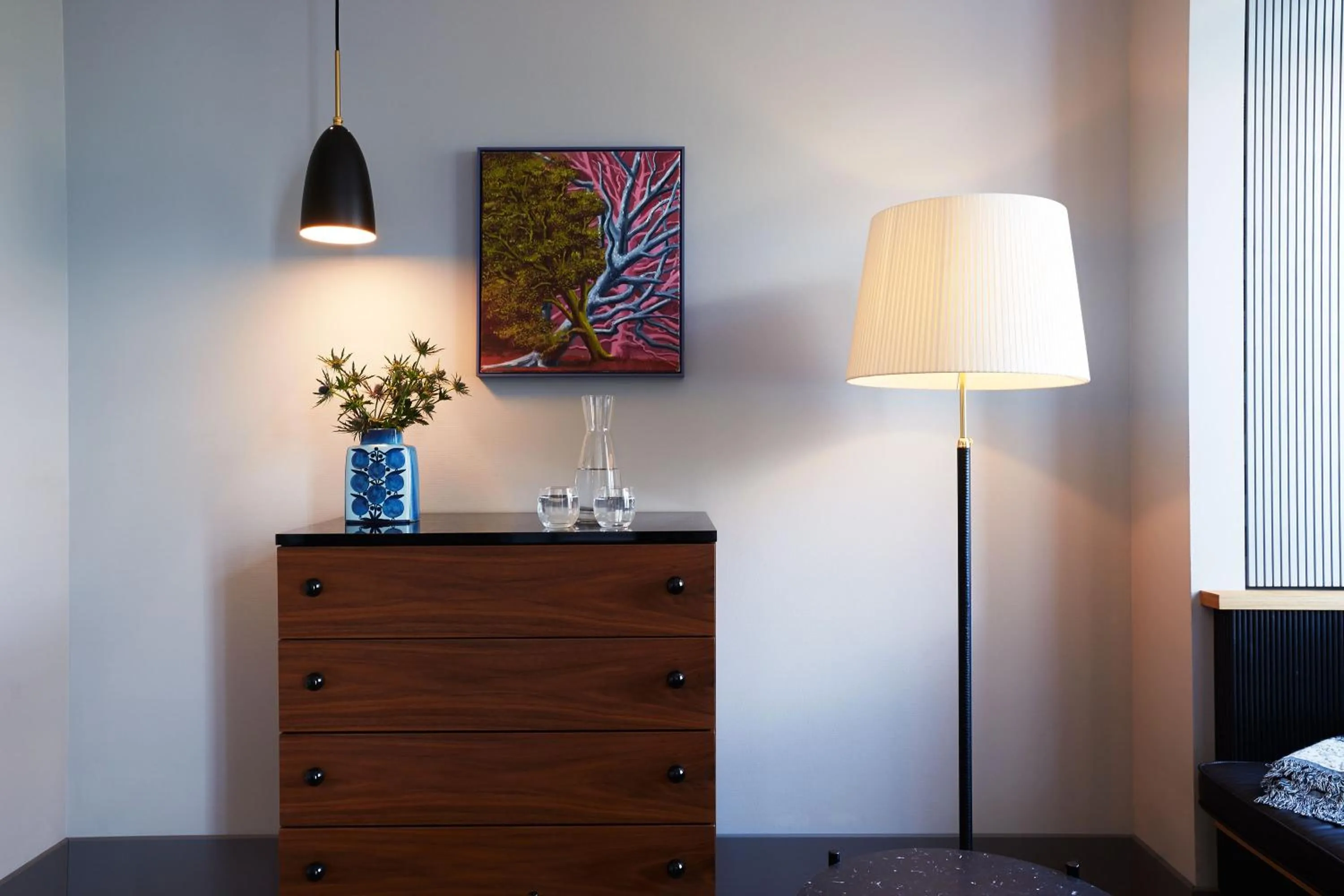 Decorative detail, Bed in Bellevue Parkhotel & Spa - Relais & Châteaux