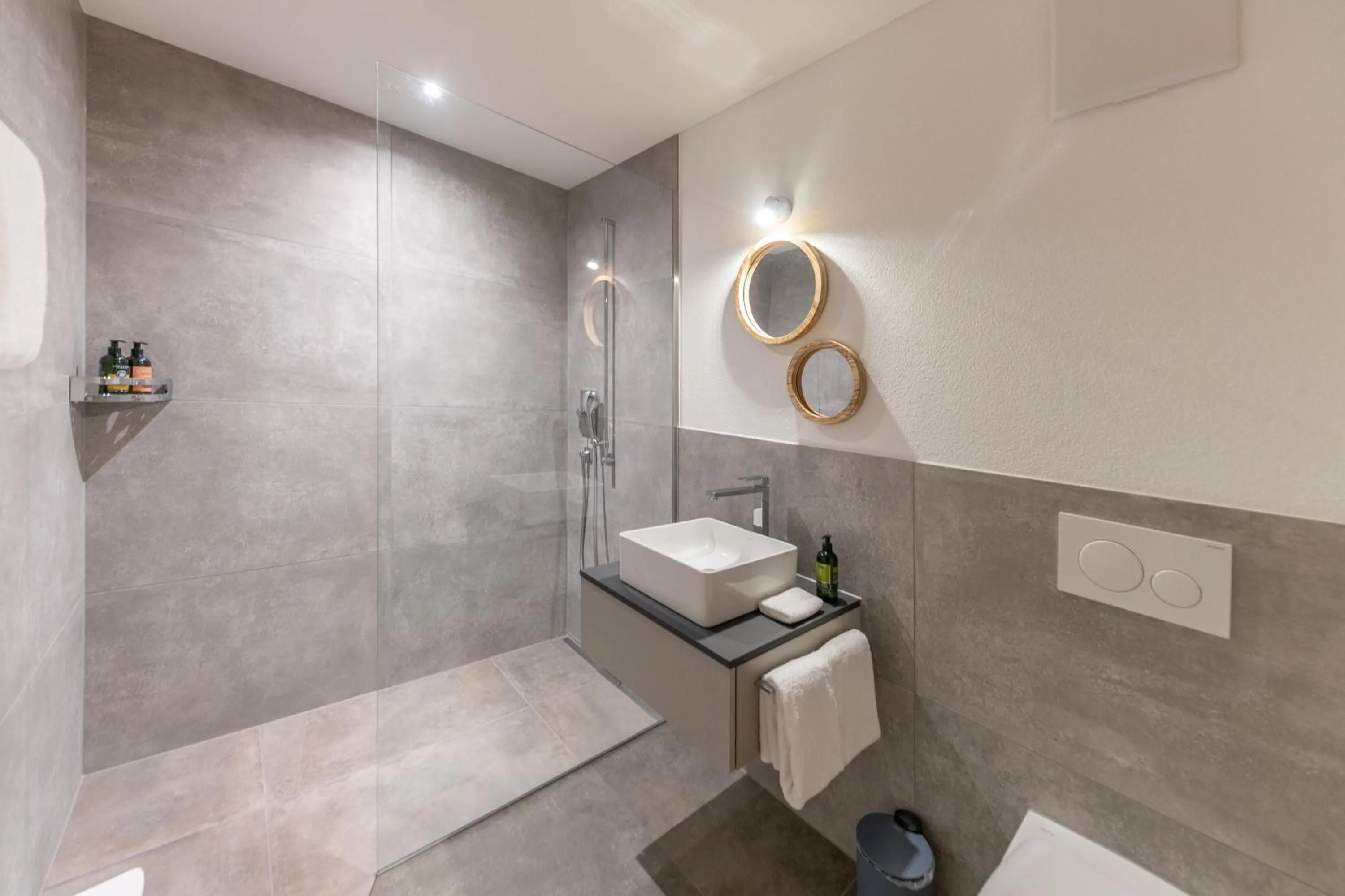 Shower in Bellevue Parkhotel & Spa - Relais & Châteaux