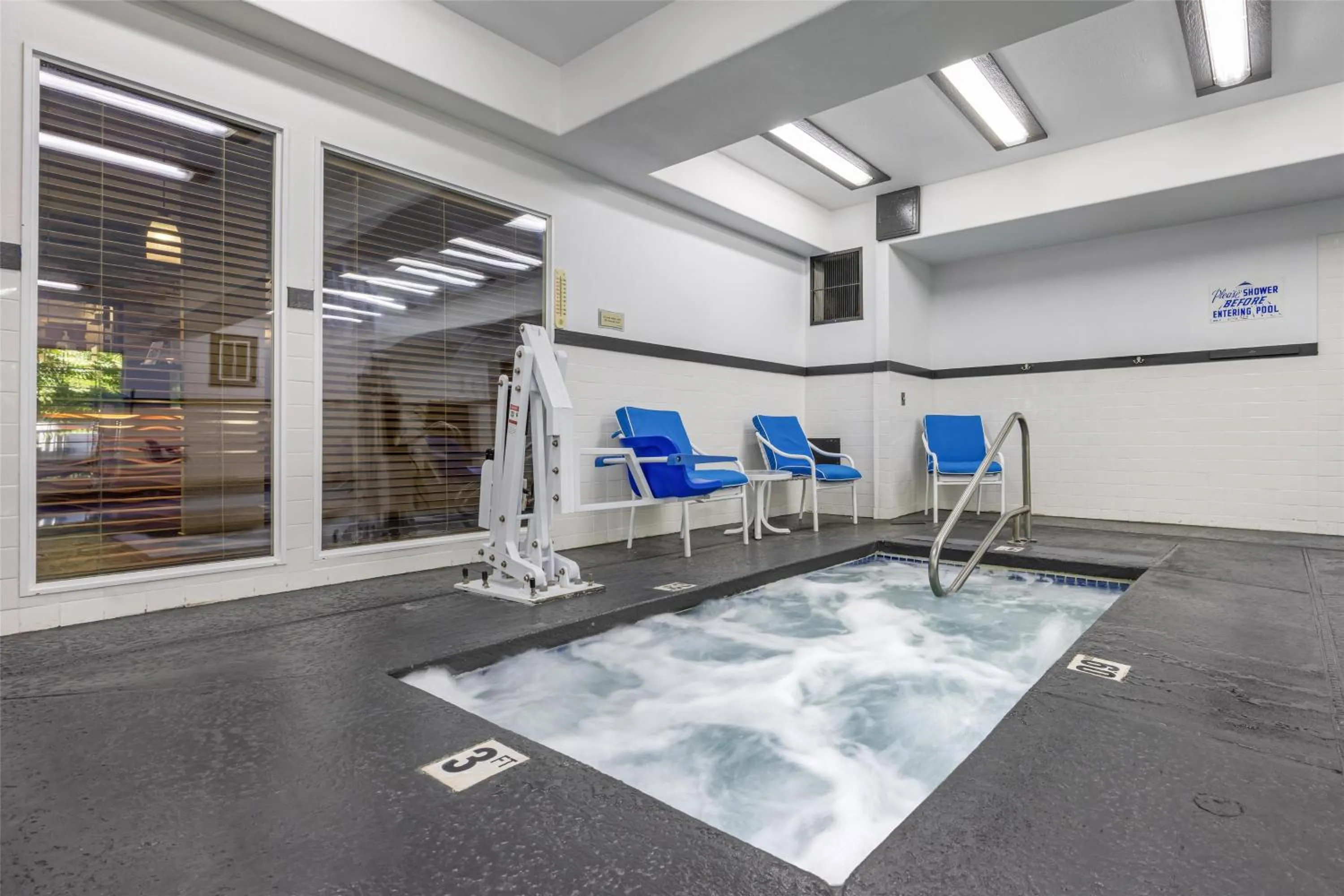 Pool view in Best Western Plus Prairie Inn