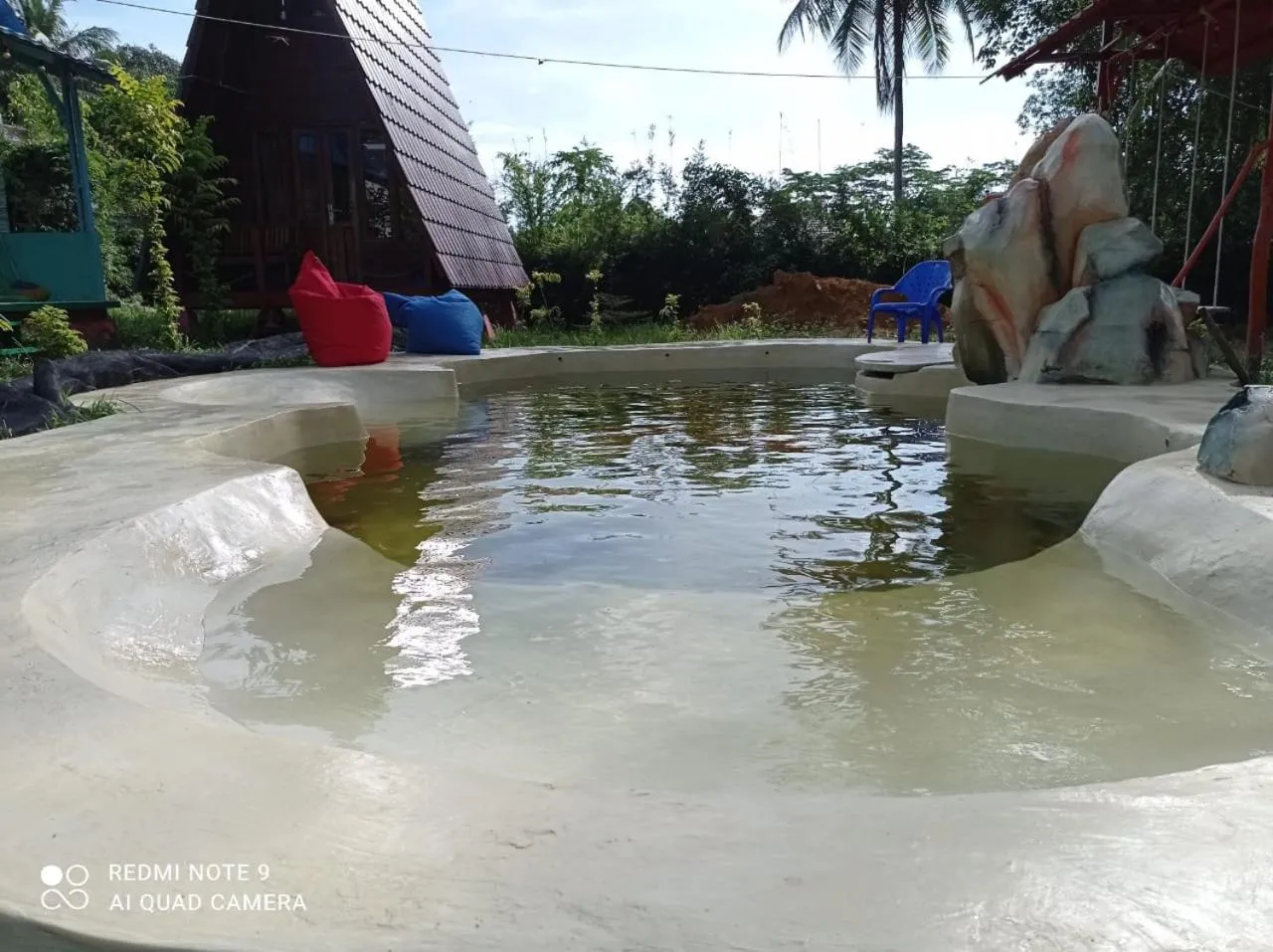 Swimming pool in Tanjong Tinggi Cottage