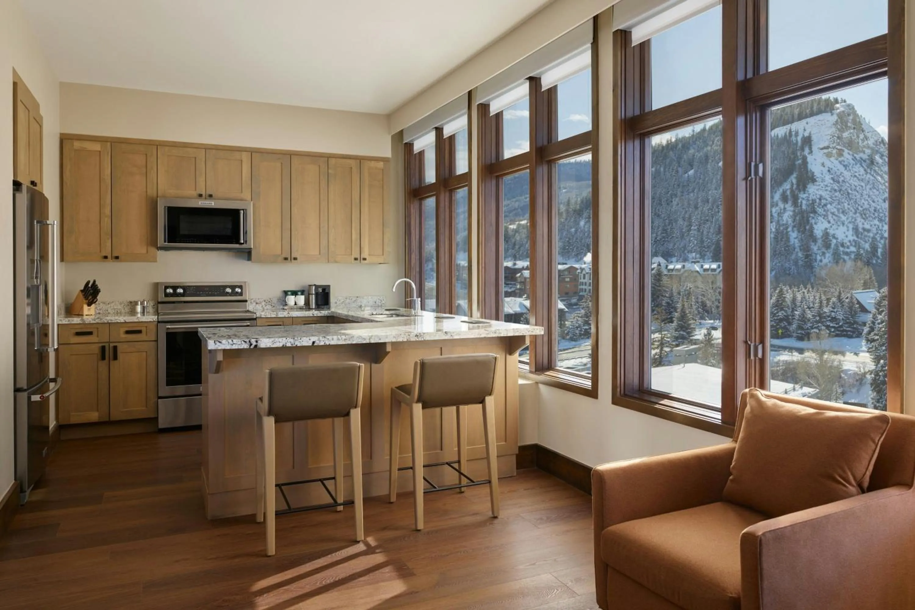Kitchen or kitchenette in The Westin Riverfront Resort & Spa, Avon, Vail Valley