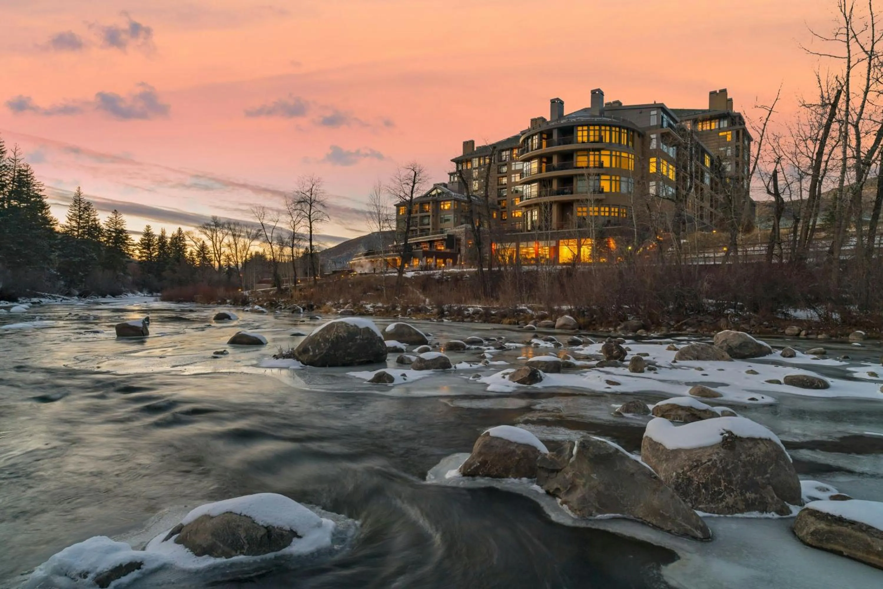 Property building in The Westin Riverfront Resort & Spa, Avon, Vail Valley