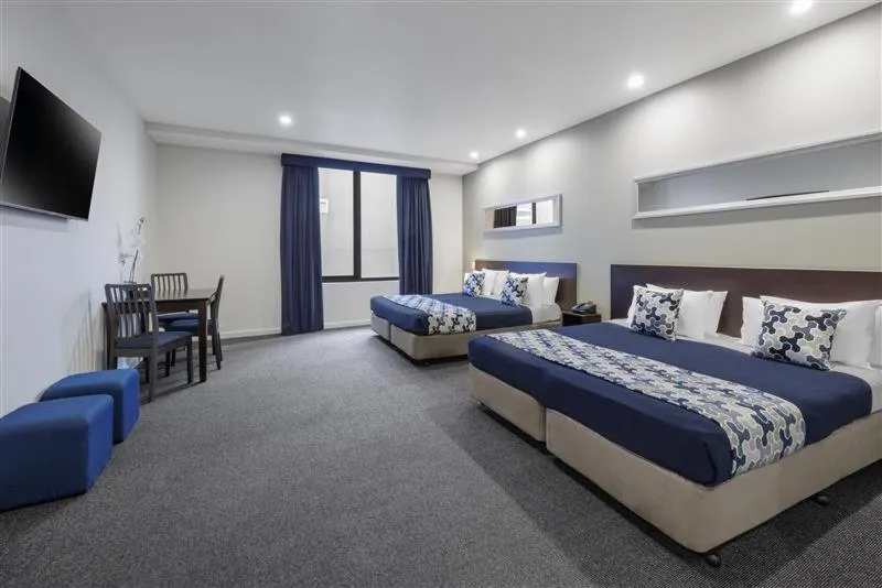 Bed in Great Southern Hotel Melbourne