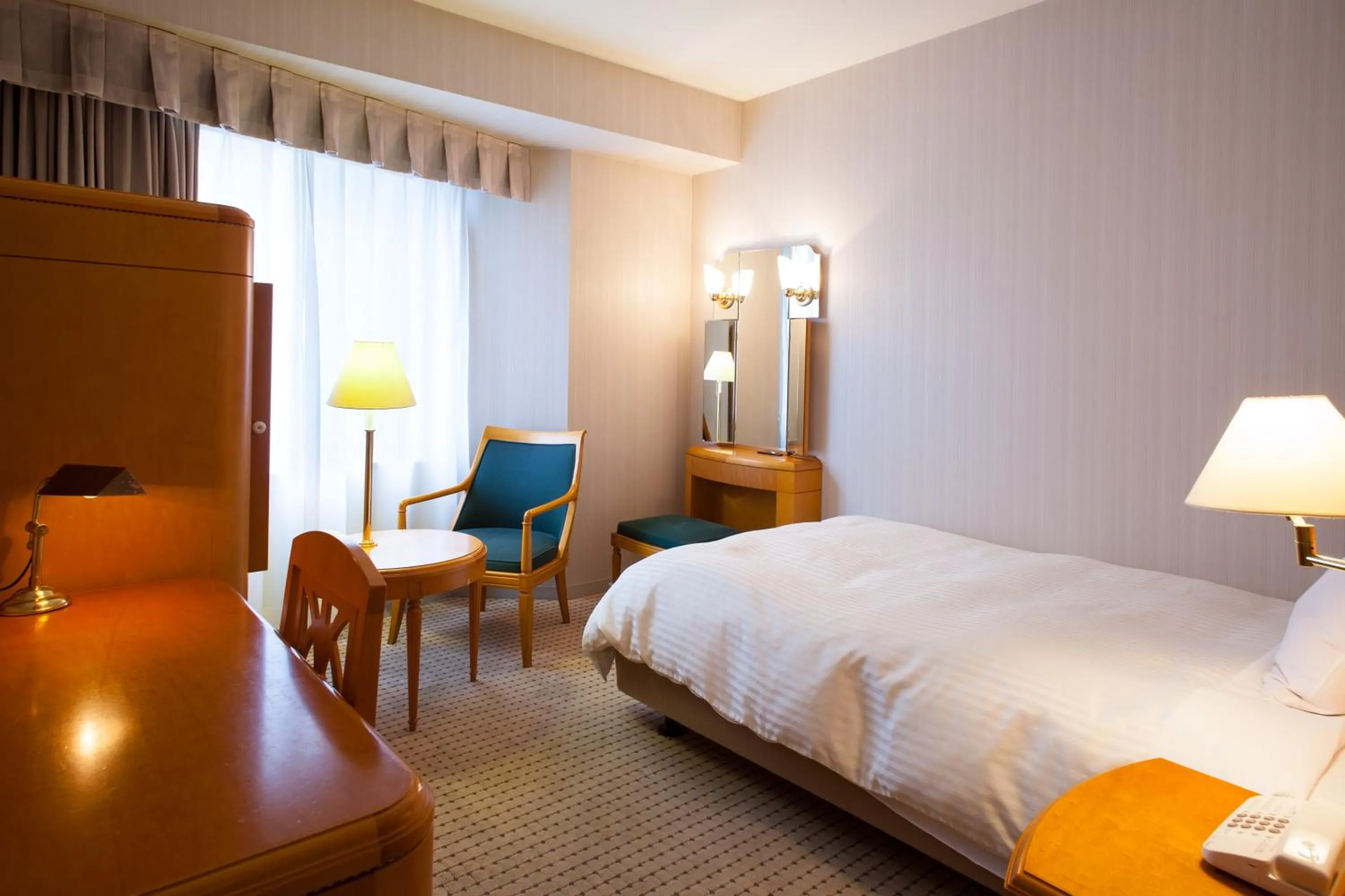 Bed in Kanazawa New Grand Hotel Premier