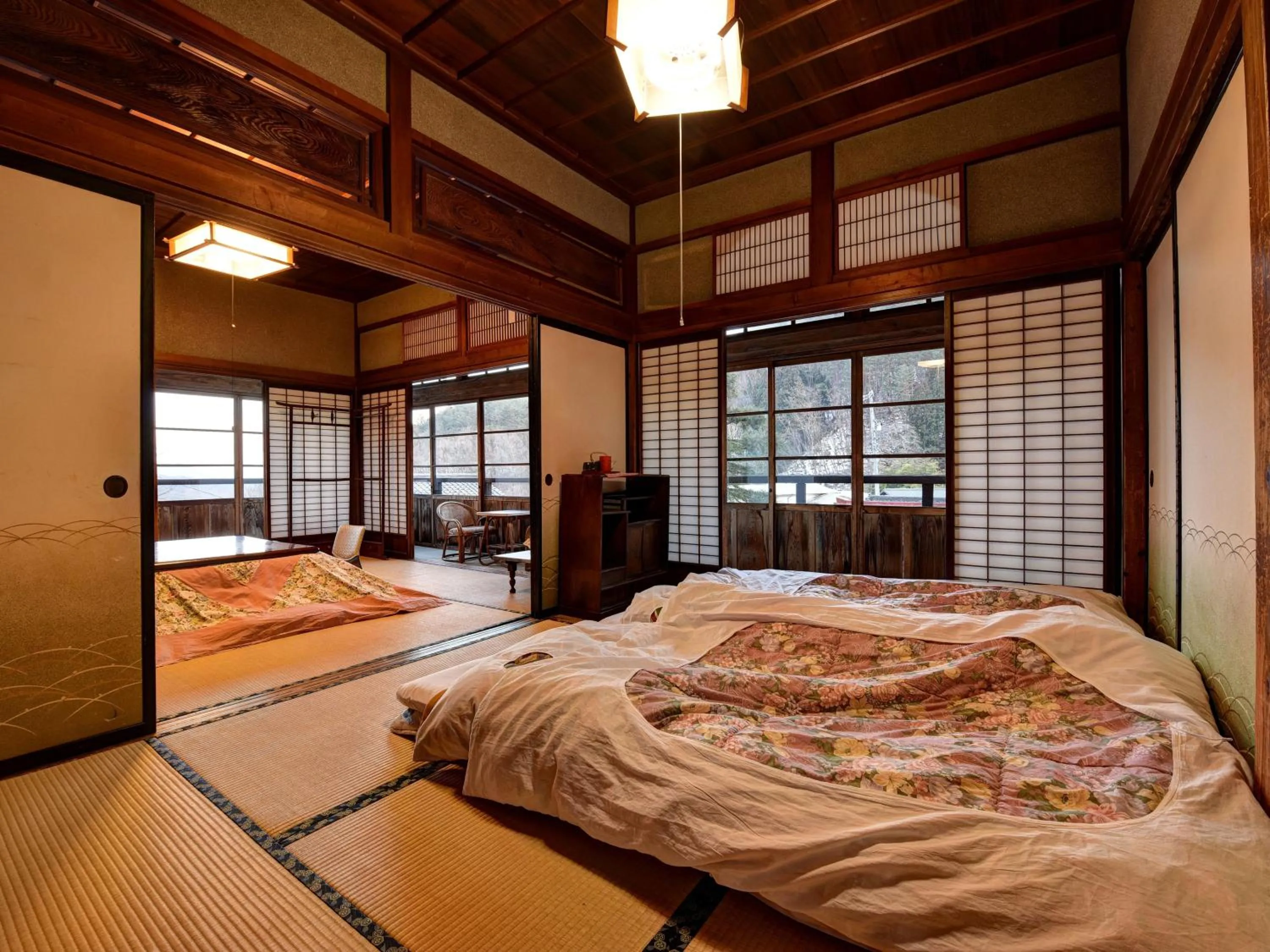 Photo of the whole room, Bed in Masuya Ryokan
