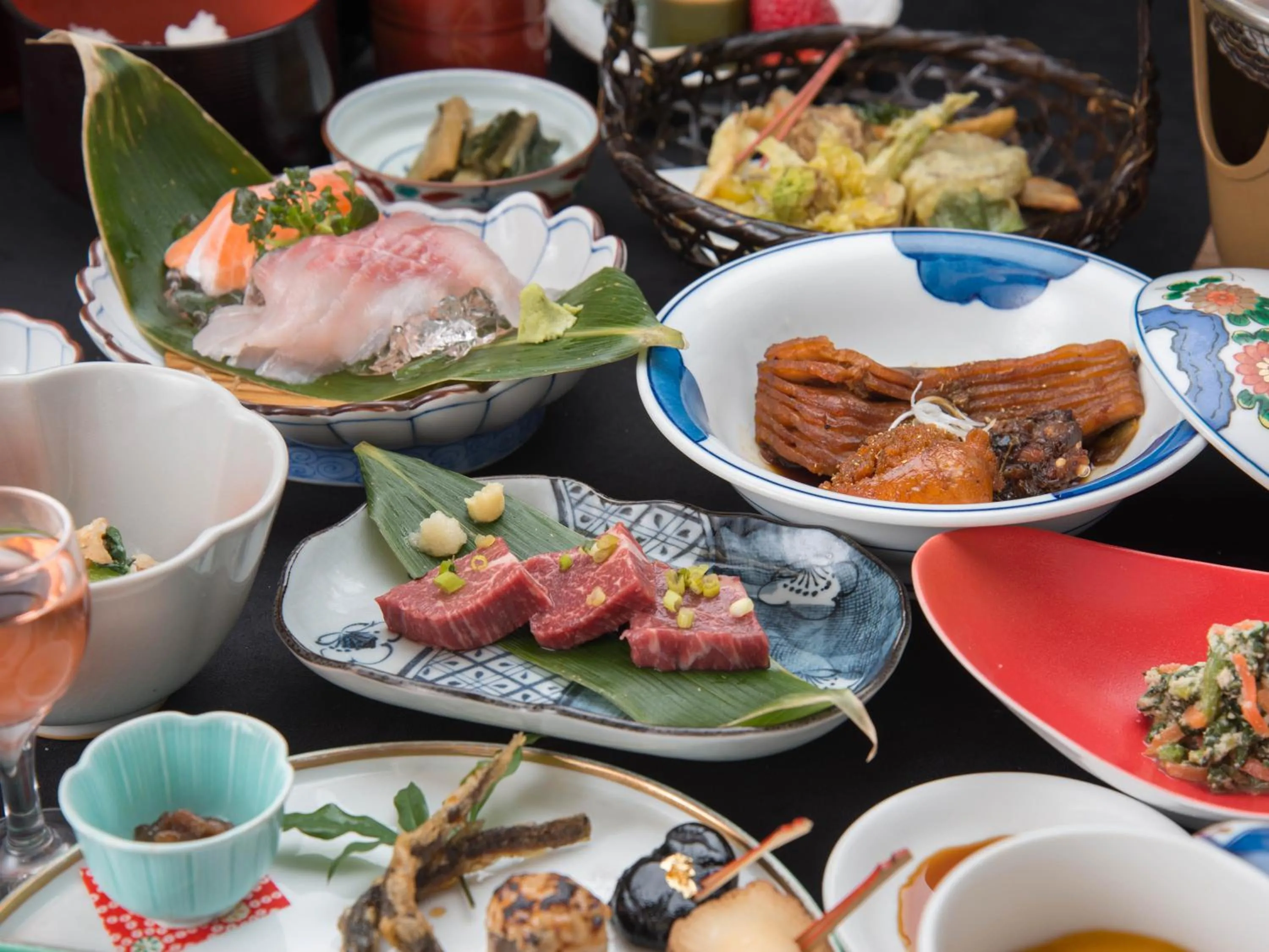 Dinner in Masuya Ryokan