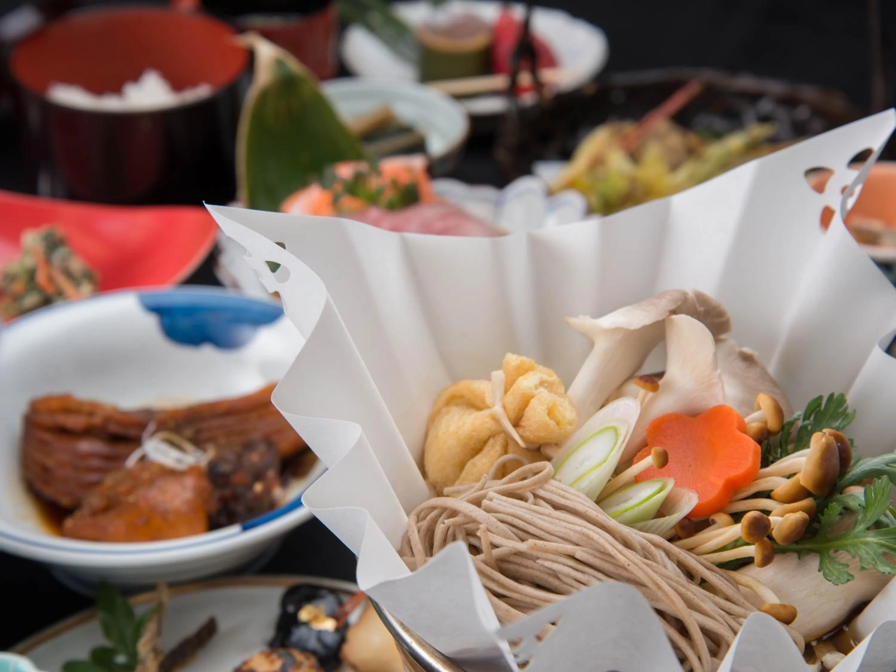 Dinner in Masuya Ryokan