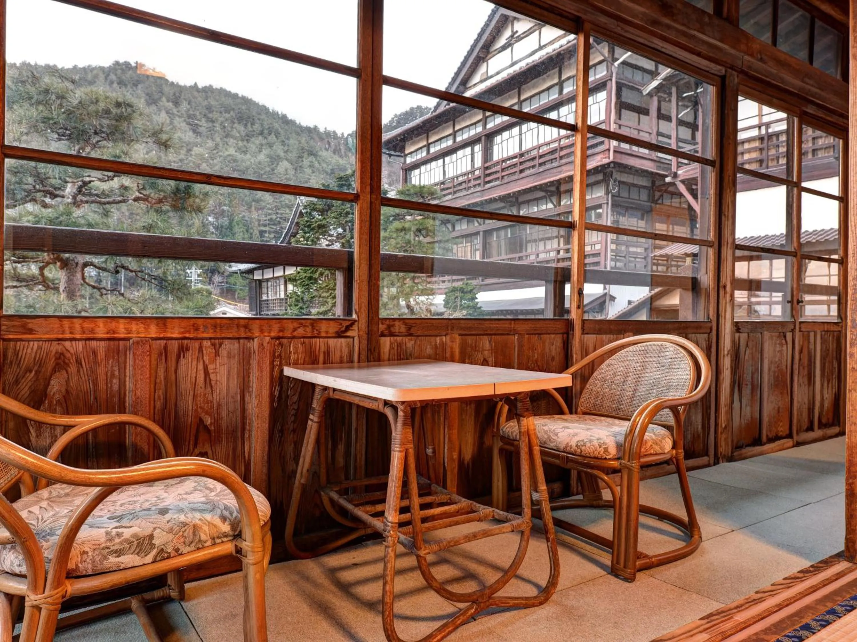 Balcony/Terrace in Masuya Ryokan