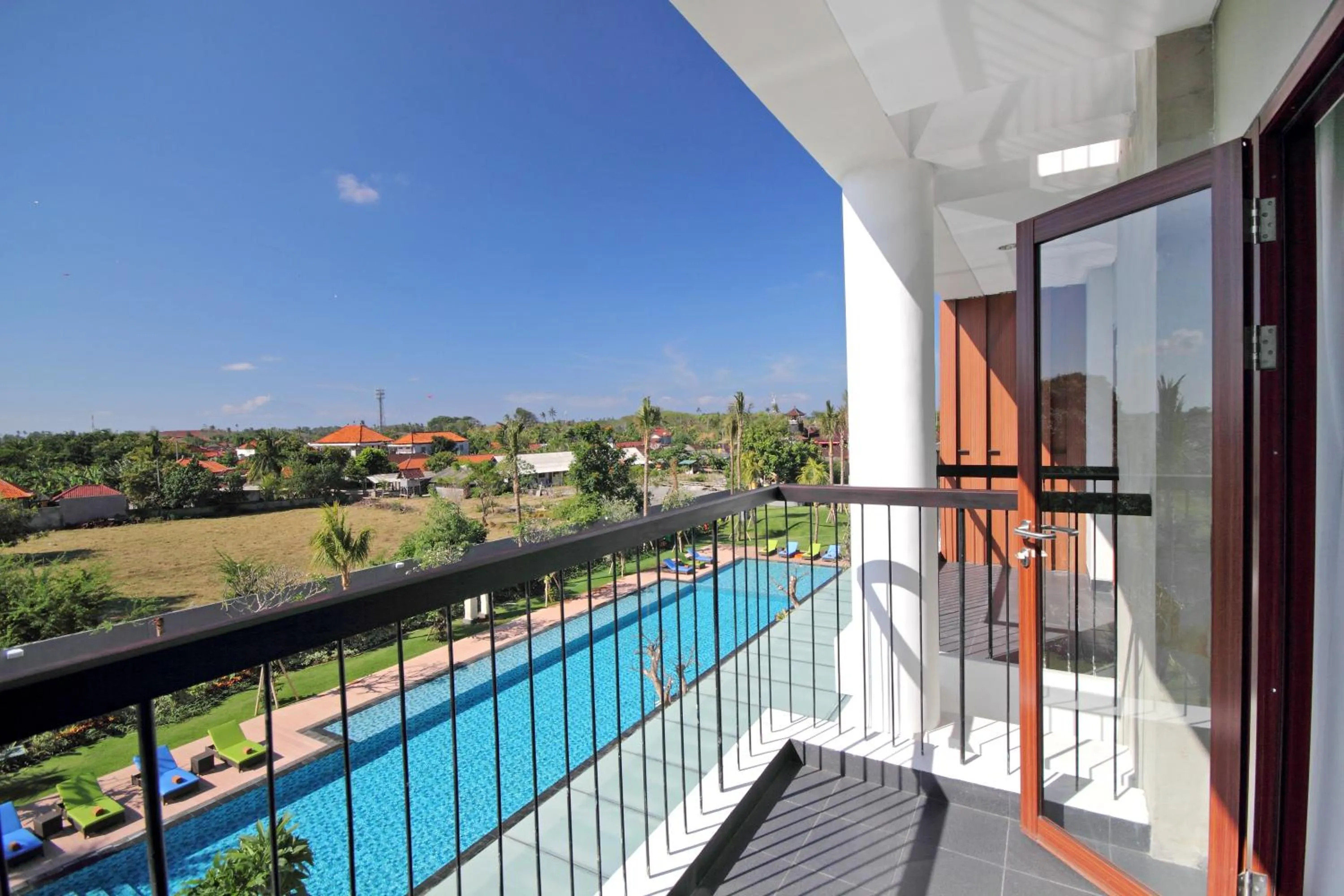 Balcony/Terrace in Hotel Santika Siligita Nusa Dua
