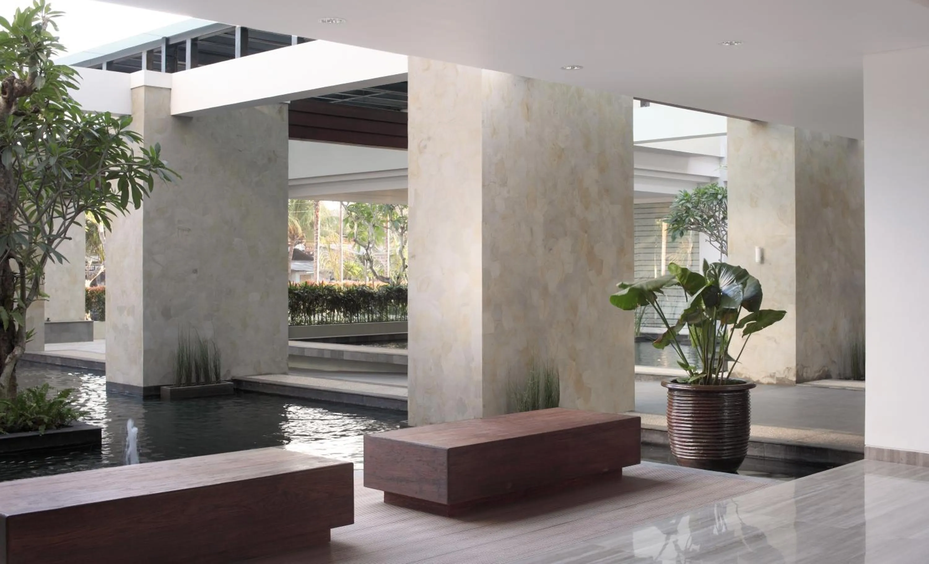 Lobby or reception in Hotel Santika Siligita Nusa Dua