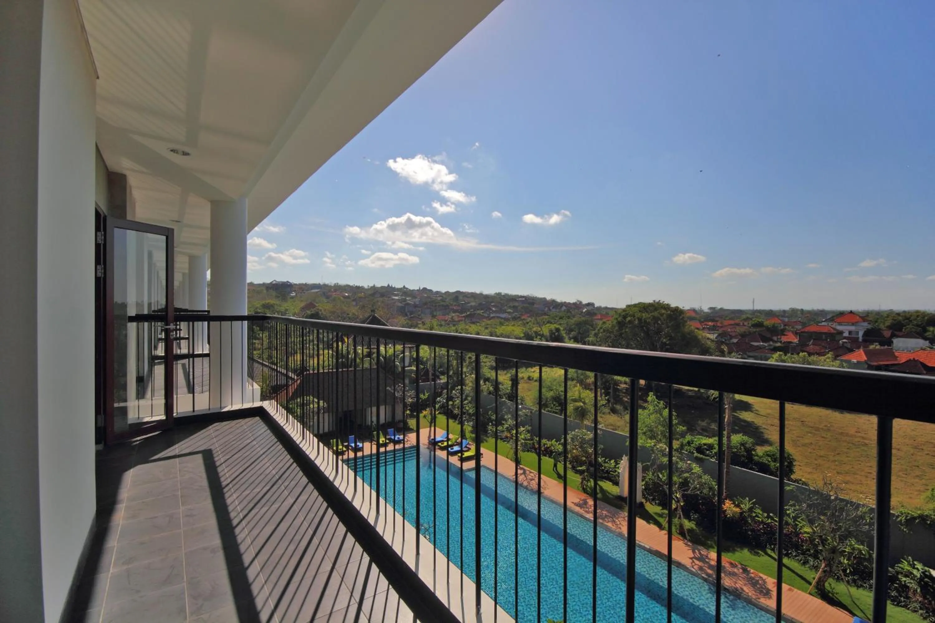 Balcony/Terrace in Hotel Santika Siligita Nusa Dua