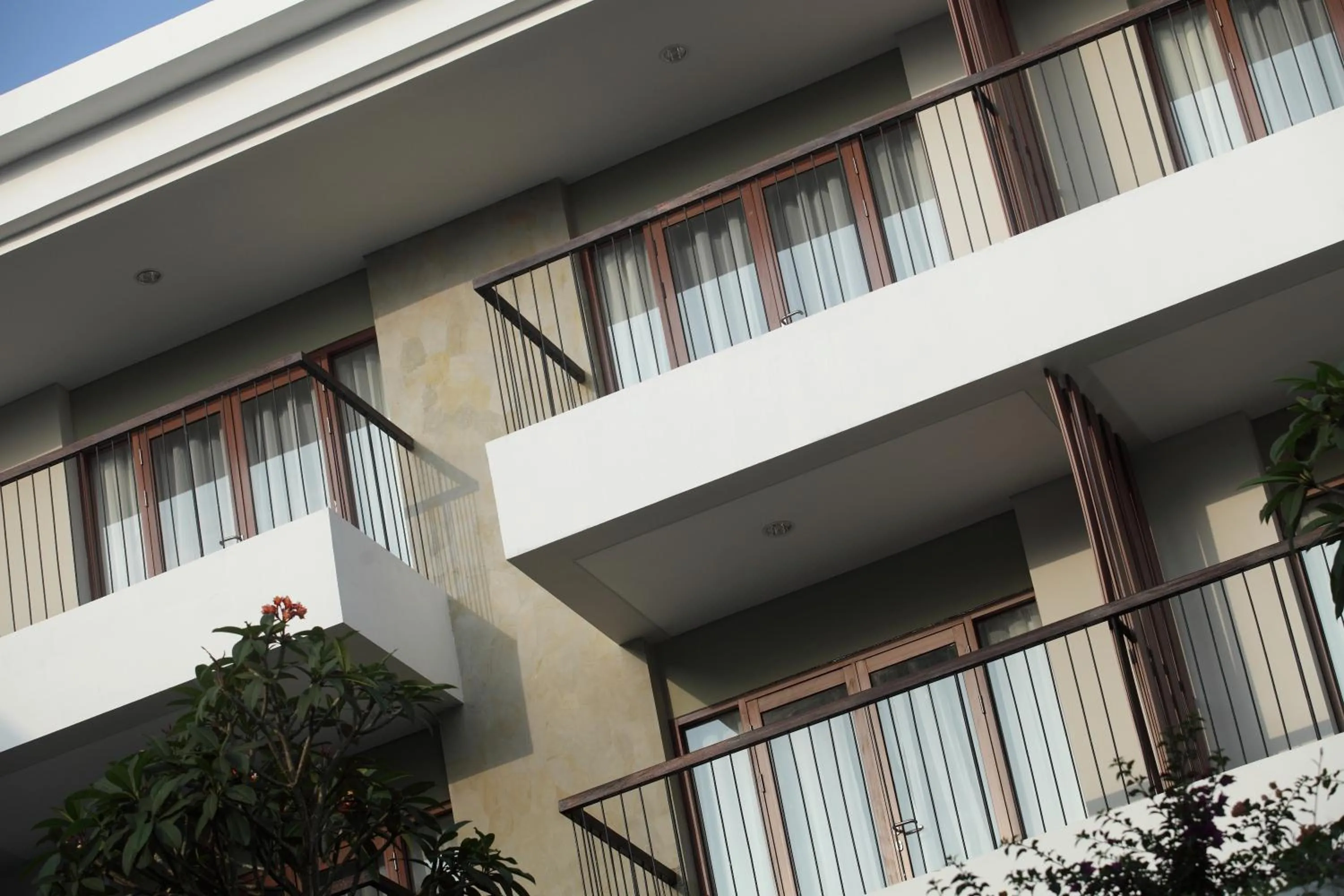 Balcony/Terrace in Hotel Santika Siligita Nusa Dua