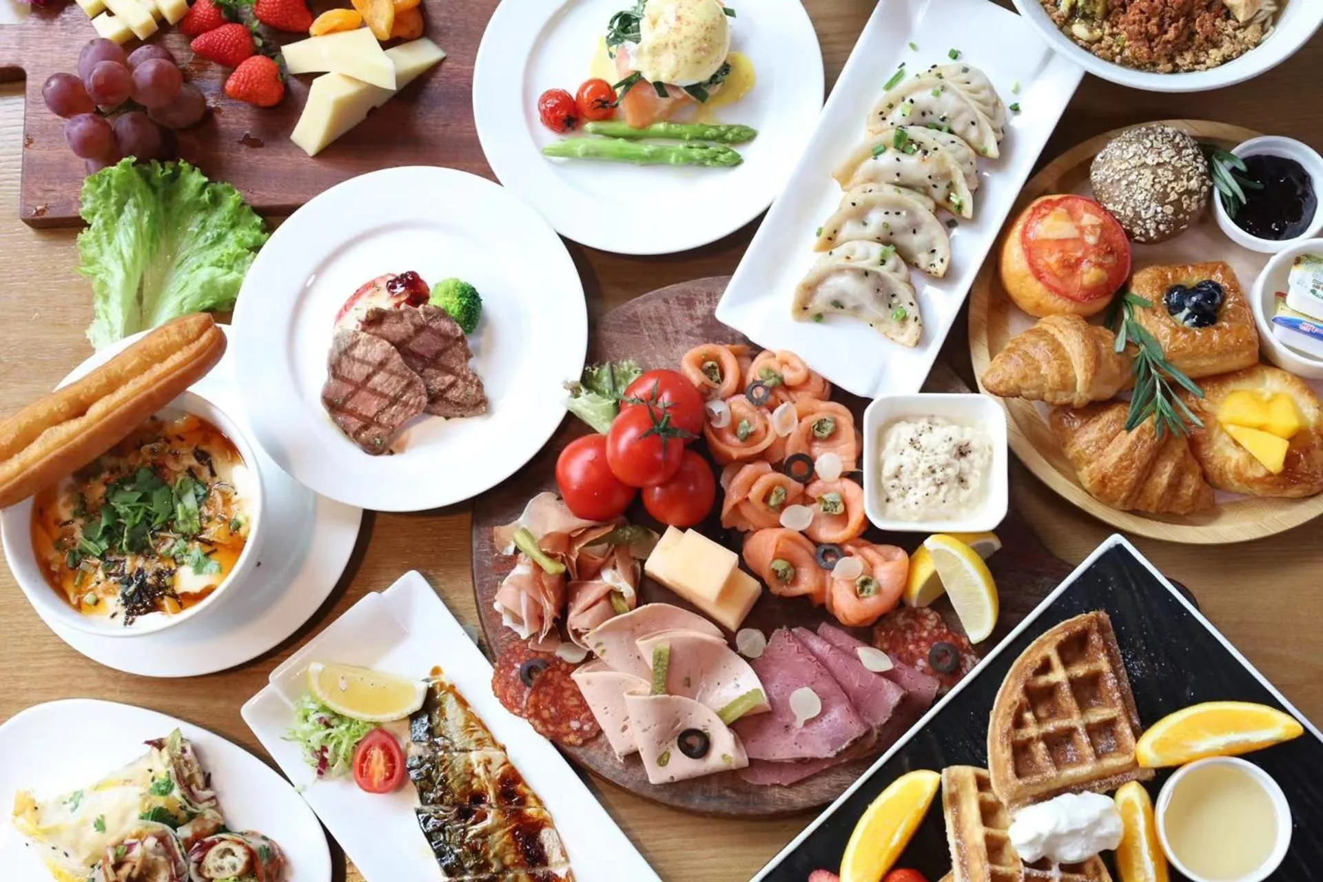 Breakfast in Renaissance Shanghai Caohejing Hotel