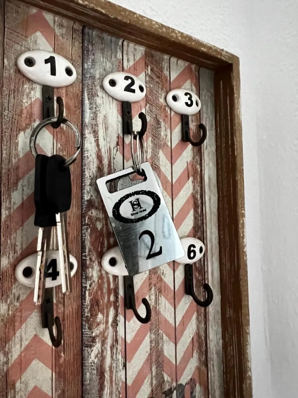 Decorative detail in Silver Hotel