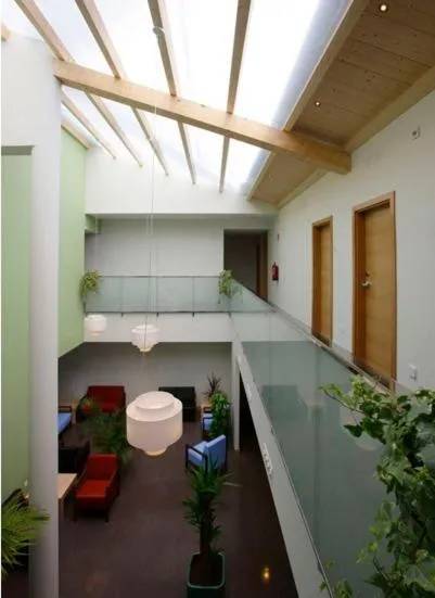 Bird's eye view in Aginaga Hotela