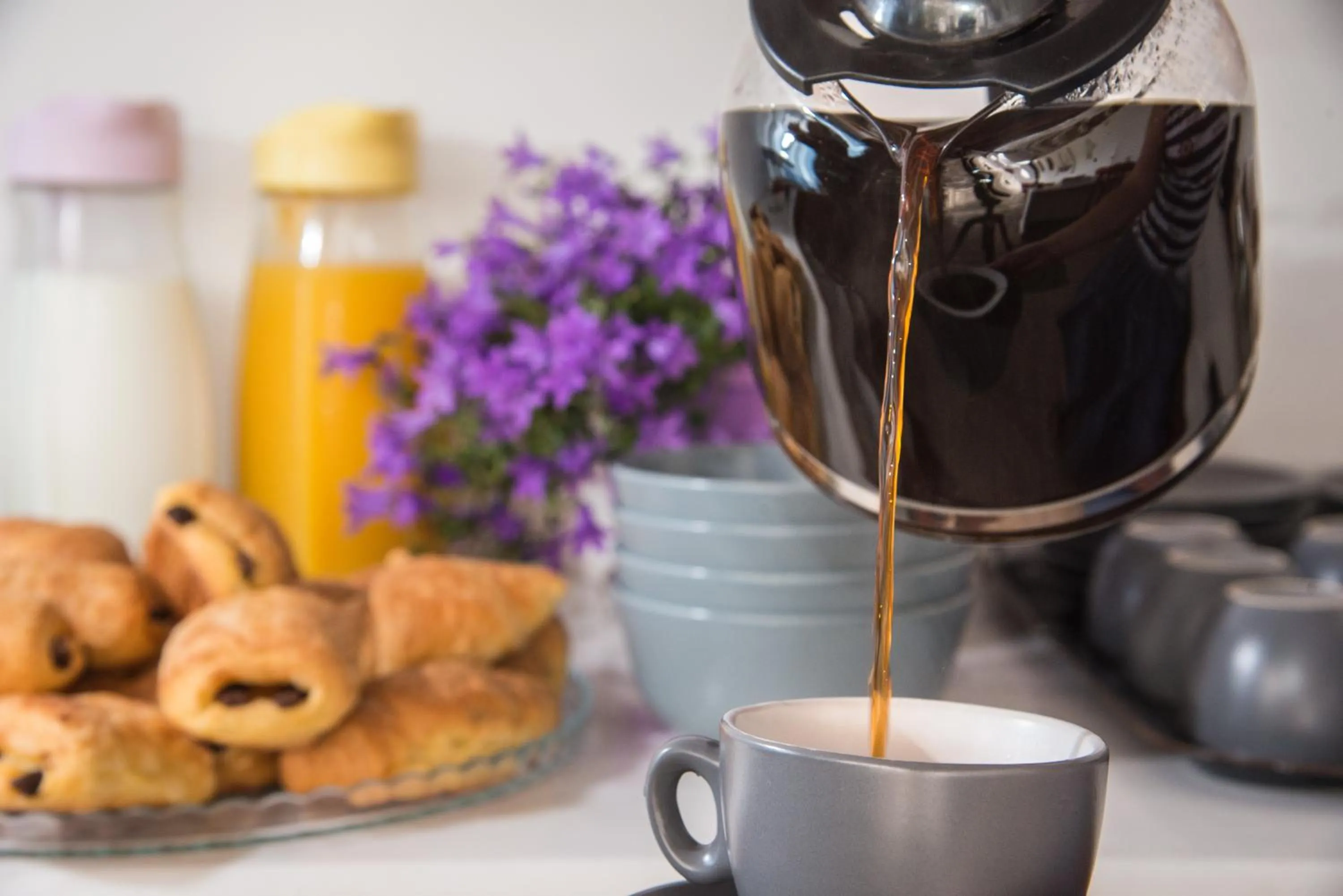 Buffet breakfast in Alexandros Village